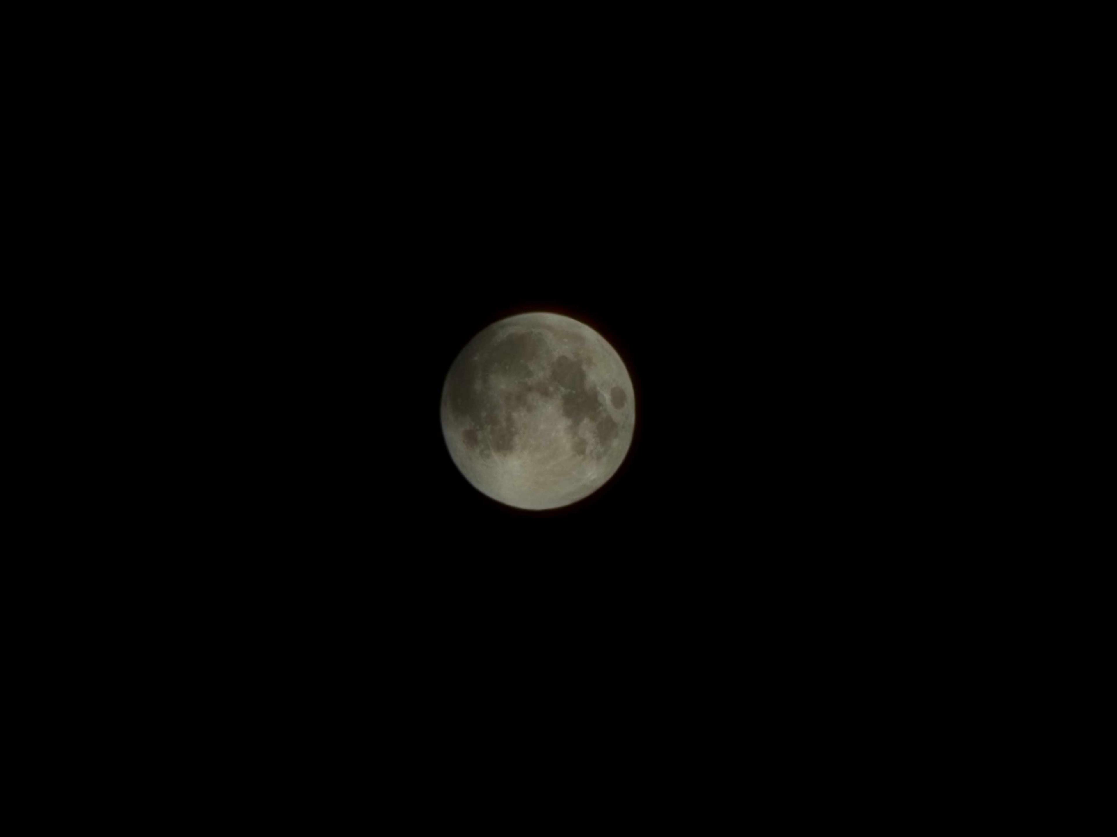 The Moon over Viña del Mar, Chile — full moon, Lunar Day 14