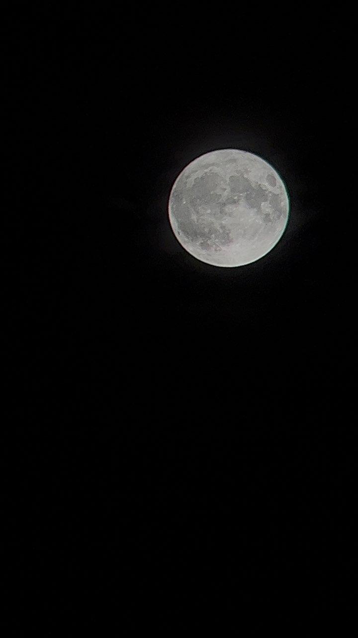 The Moon over Roma, Italia — full moon, Lunar Day 16