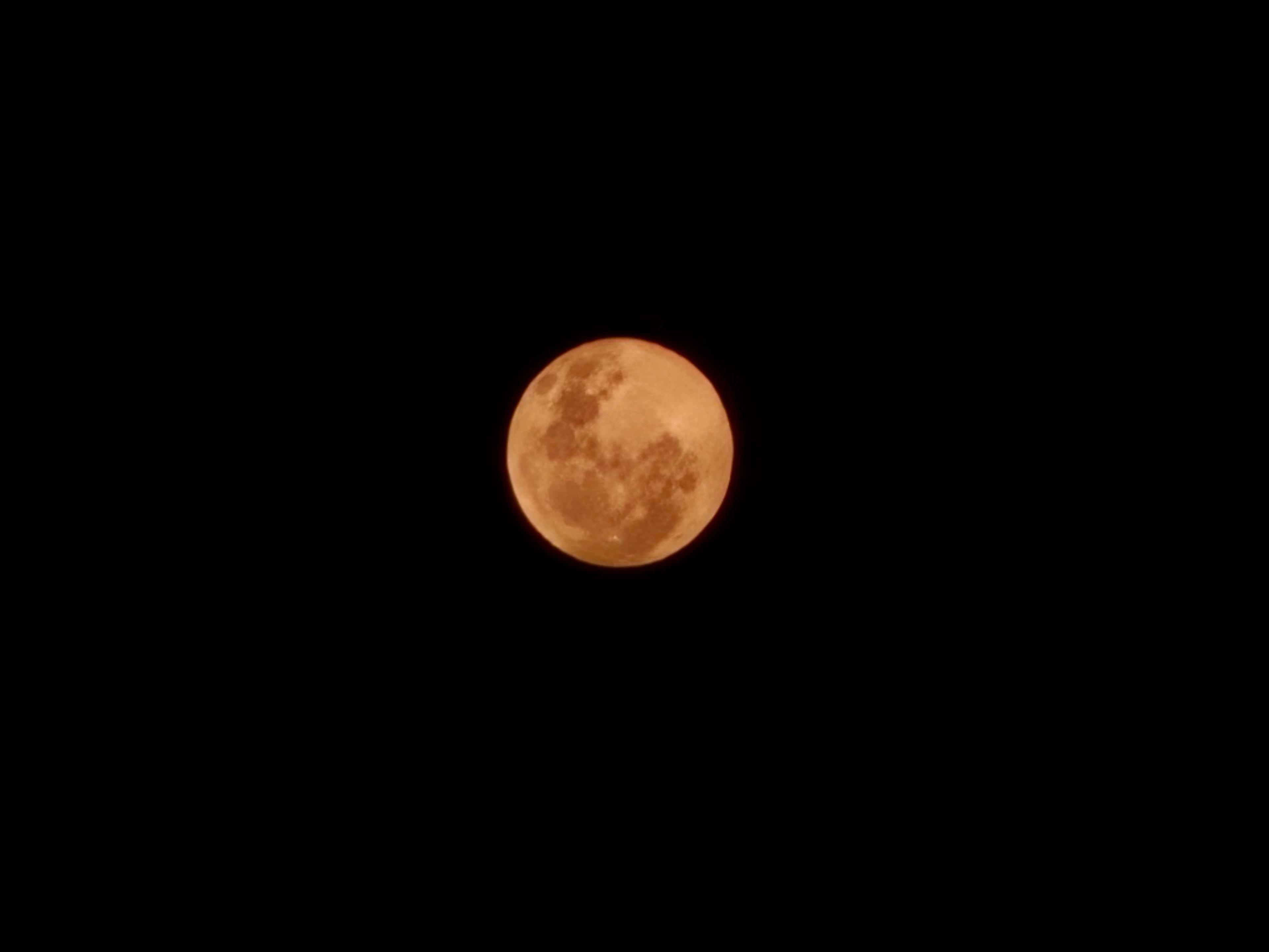 The Moon over Indianapolis, United States — full moon, Lunar Day 16