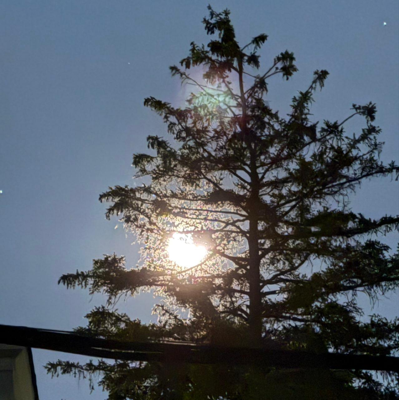The Moon over Boston, United States — full moon, Lunar Day 16