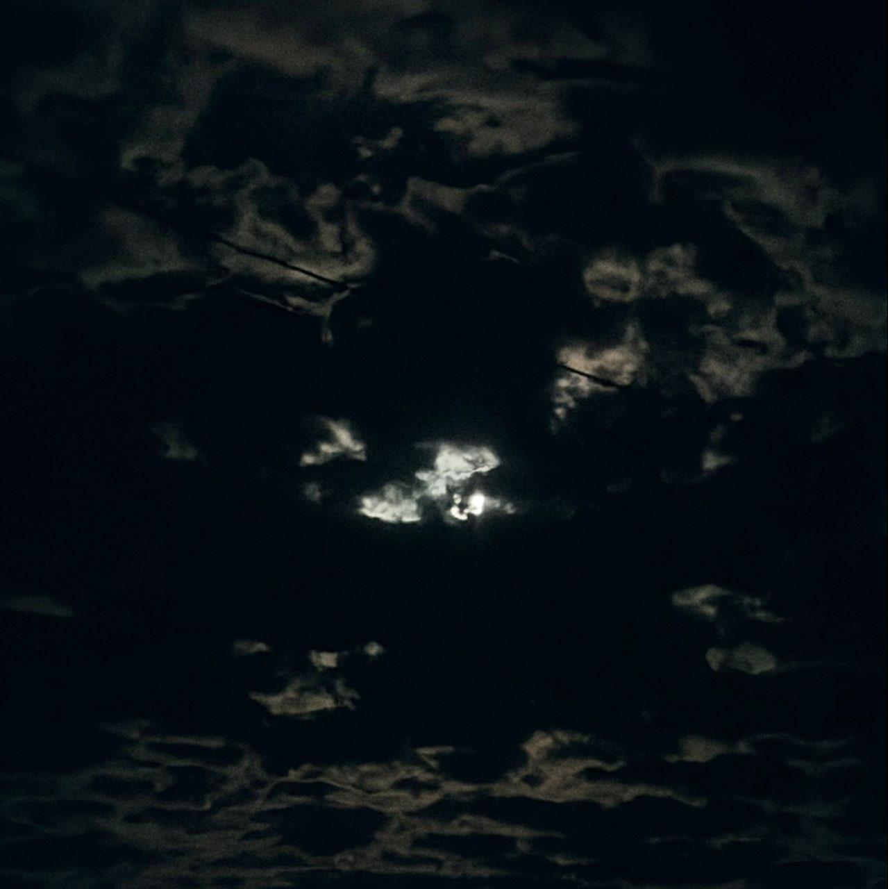 The Moon over Deva, Romania — waning gibbous, Lunar Day 18