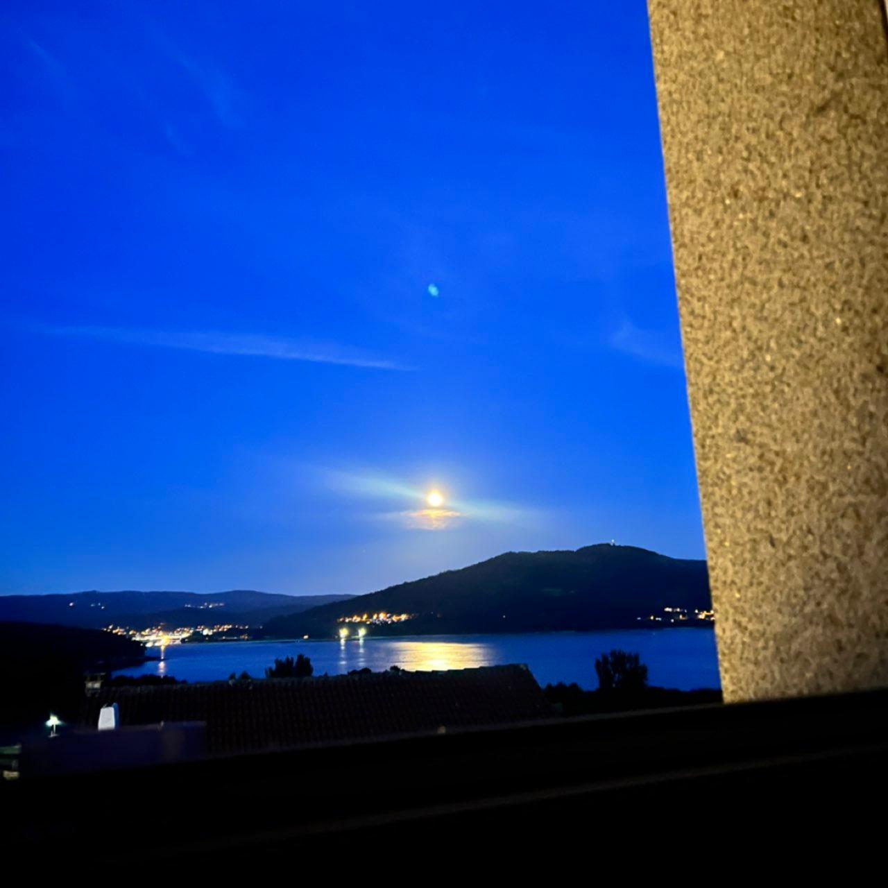 The Moon over Antas de Ulla, Spain — full moon, Lunar Day 15