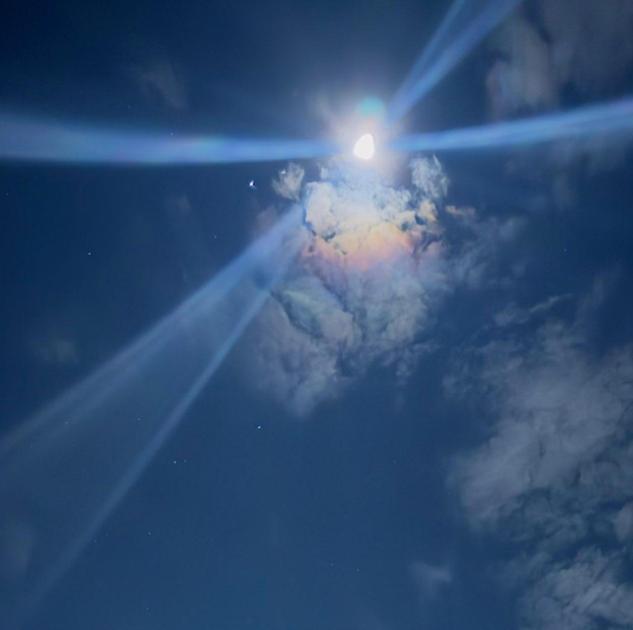 The Moon over North Haven, United States — full moon, Lunar Day 15