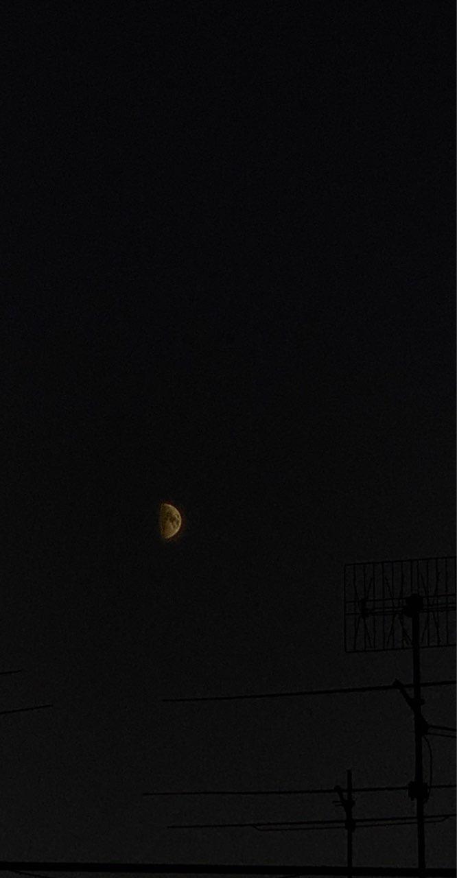 The Moon over Scafati, Italia — last quarter, Lunar Day 21