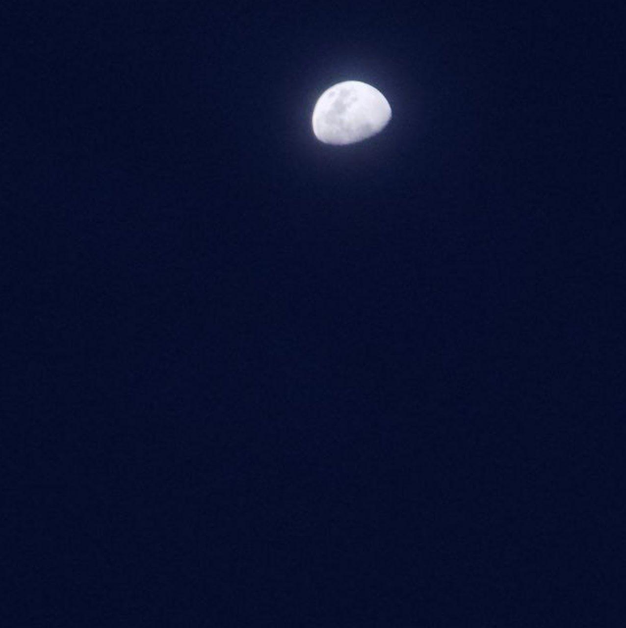 The Moon over Kuala Lumpur, Malaysia — waxing gibbous, Lunar Day 11