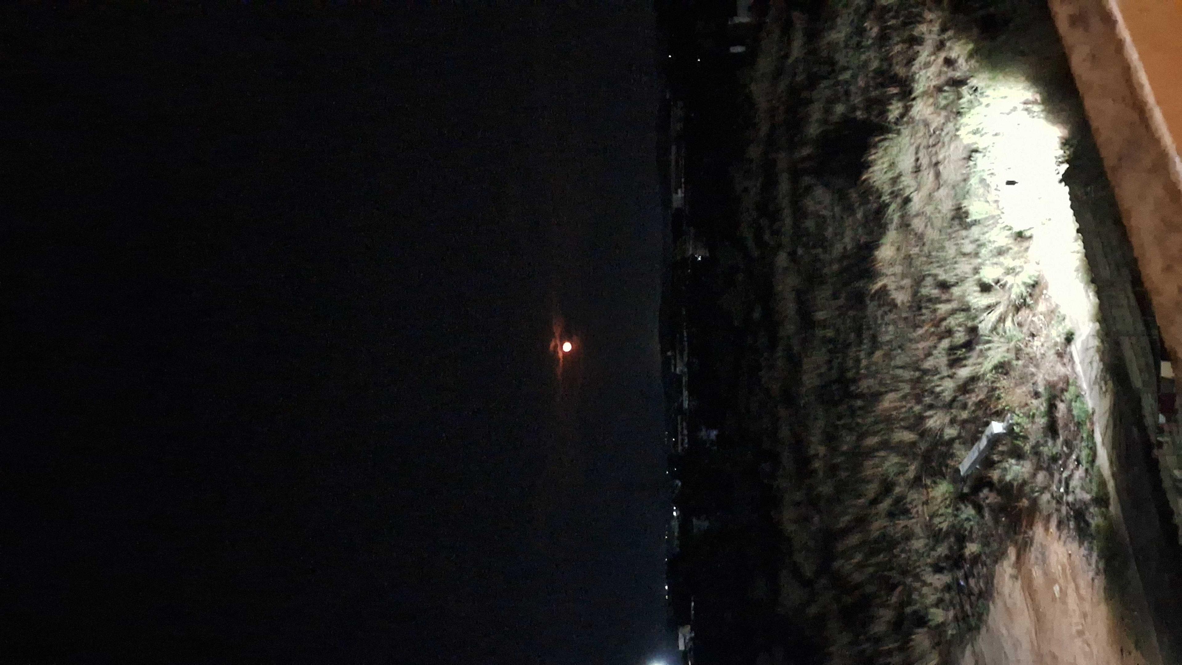 The Moon over Vavilthota, India — waning gibbous, Lunar Day 19