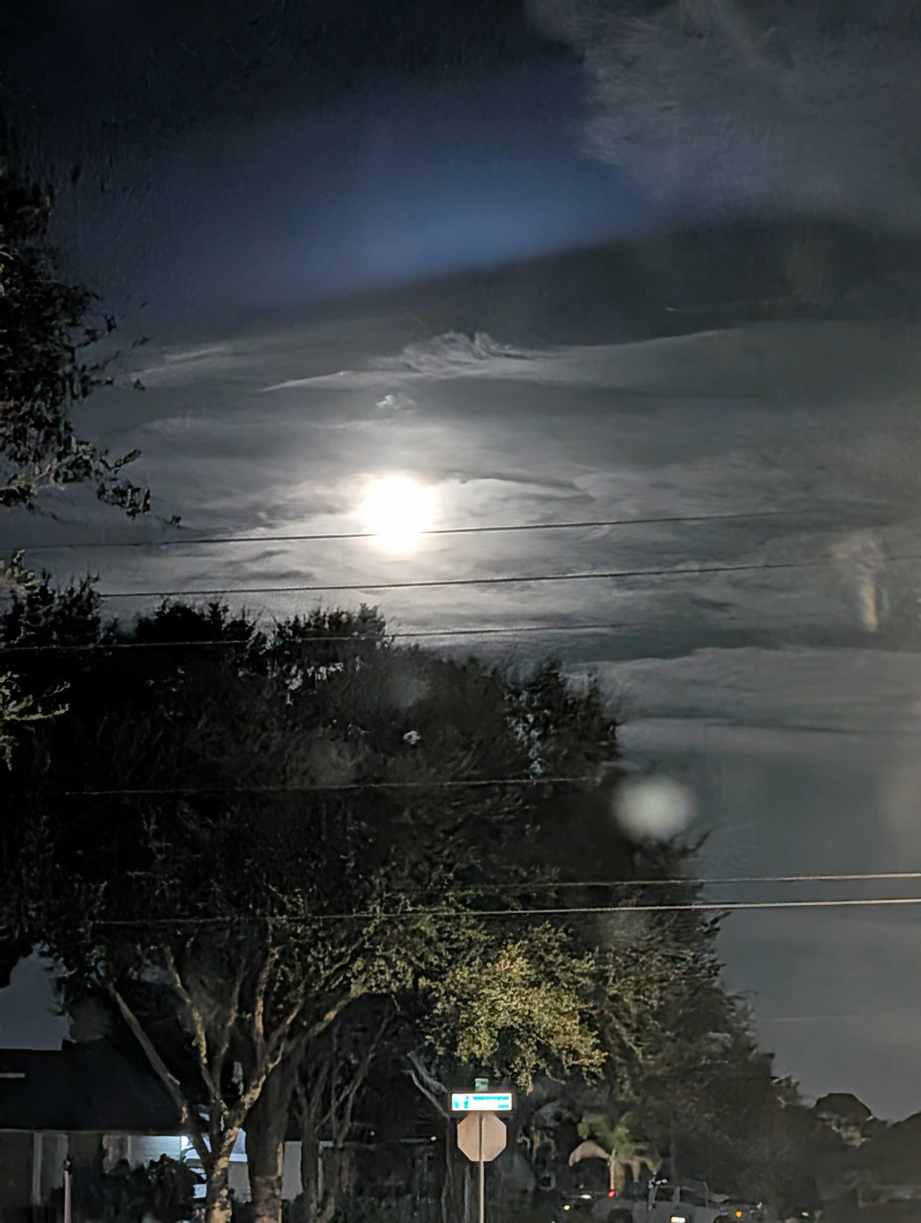 The Moon over Port St. Lucie, United States — full moon, Lunar Day 18