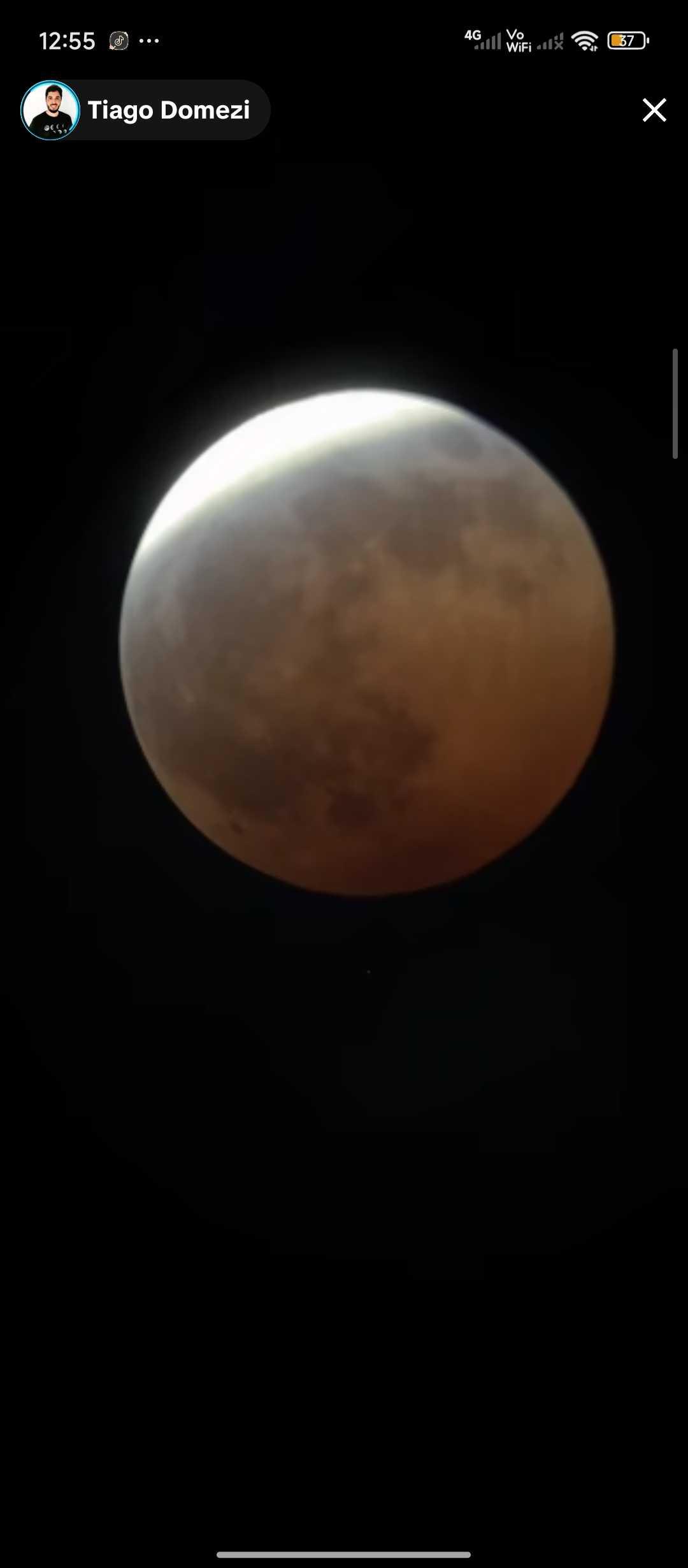 The Moon over Brasil — full moon, Lunar Day 16