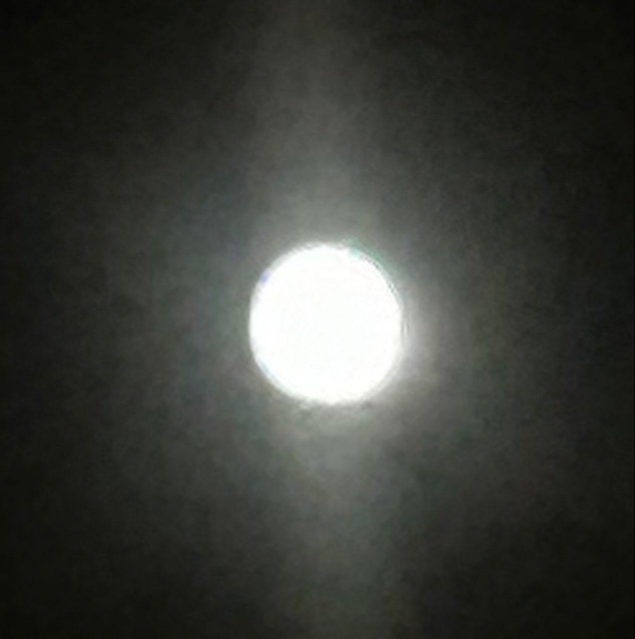 The Moon over Grass Valley, United States — full moon, Lunar Day 17