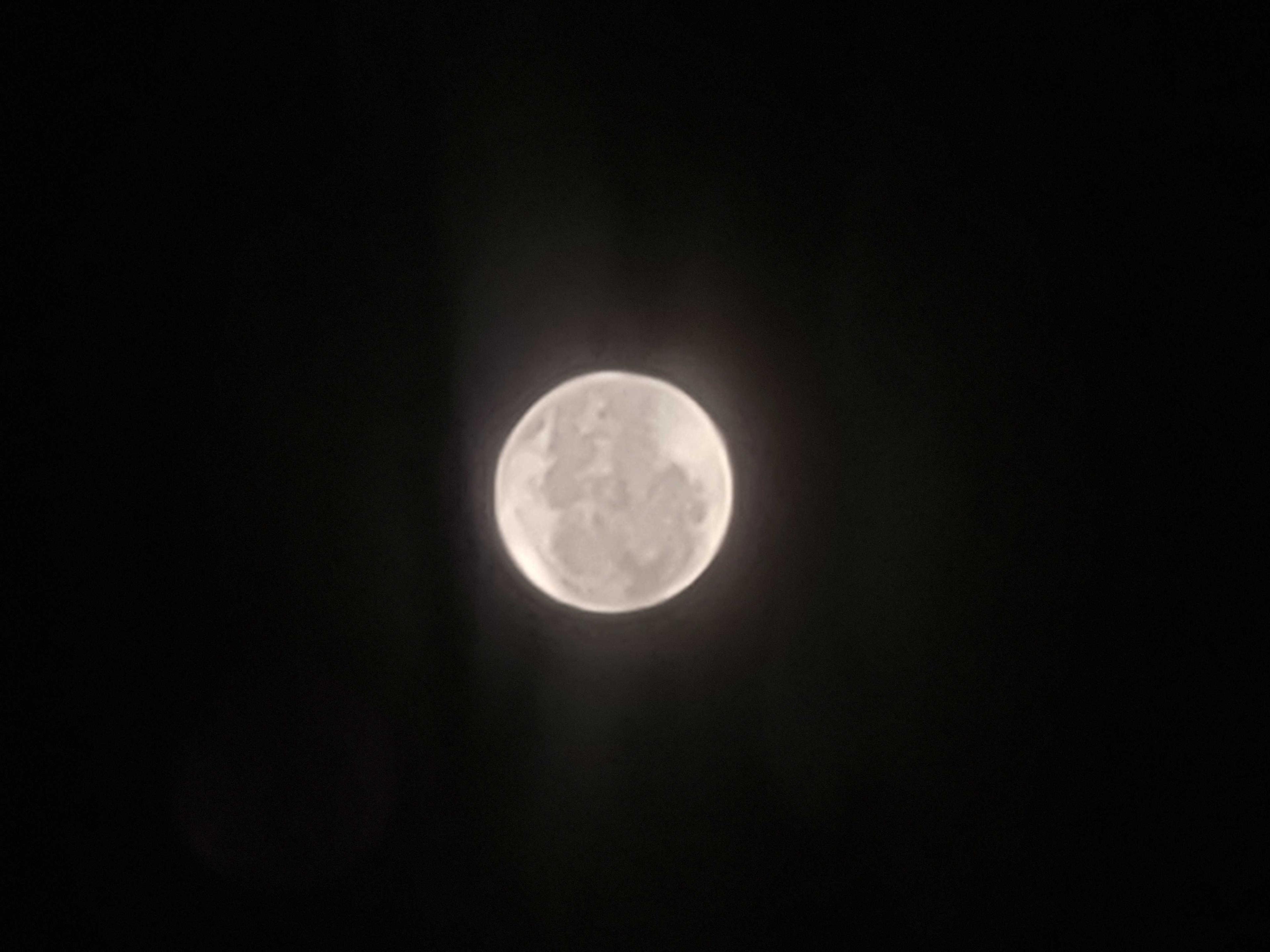 The Moon over Shelby Township, United States — full moon, Lunar Day 16