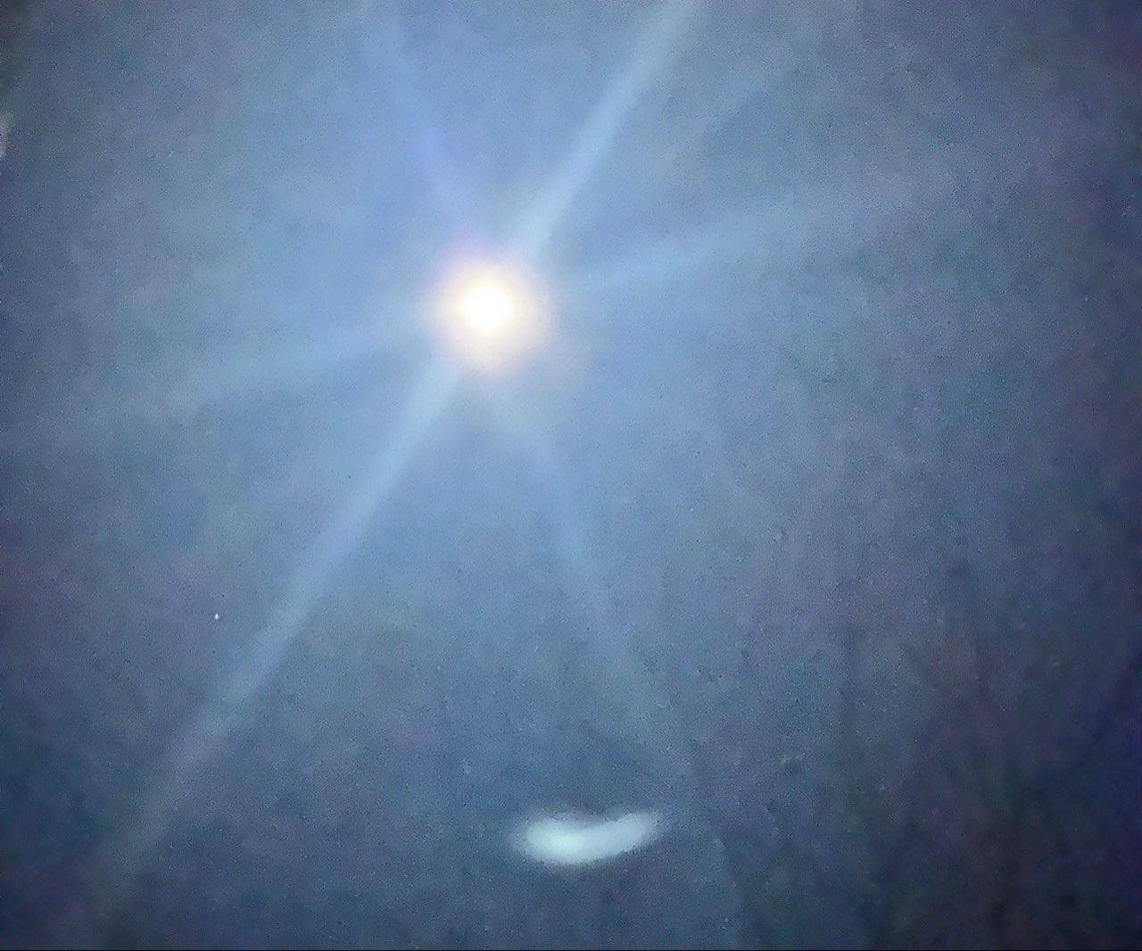 The Moon over Nanuet, Estados Unidos — full moon, Lunar Day 17