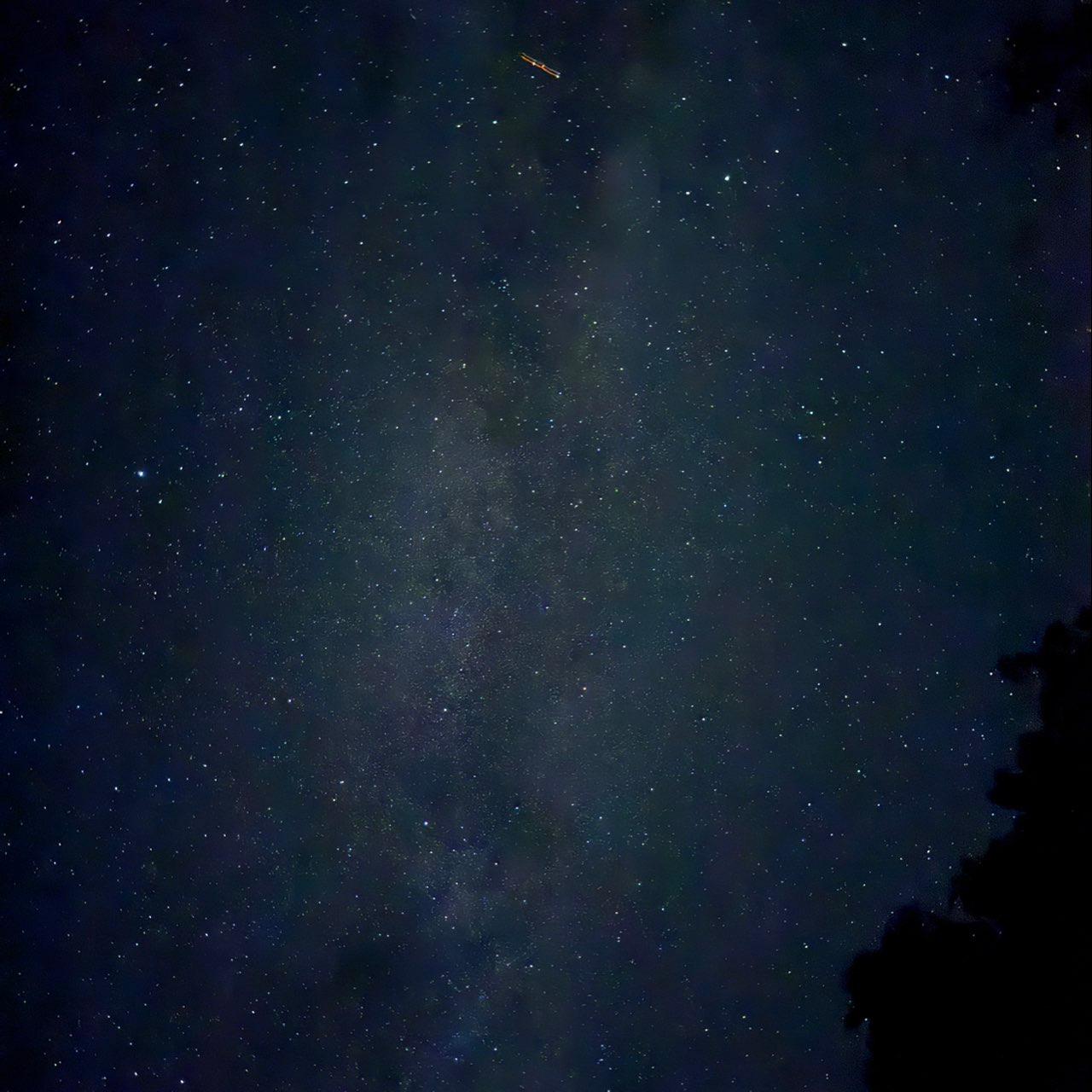The Moon over Mountain Home, United States — waxing crescent, Lunar Day 3