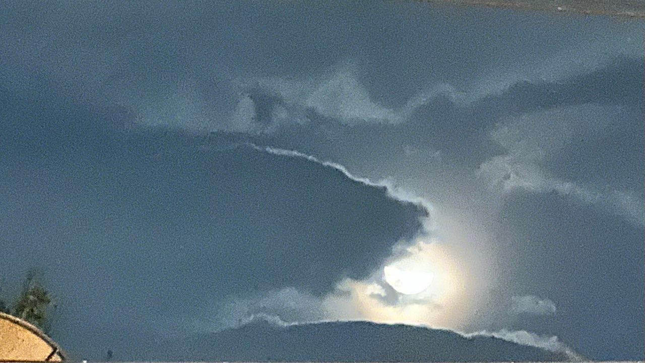 The Moon over Bangkok, Thailand — first quarter, Lunar Day 7