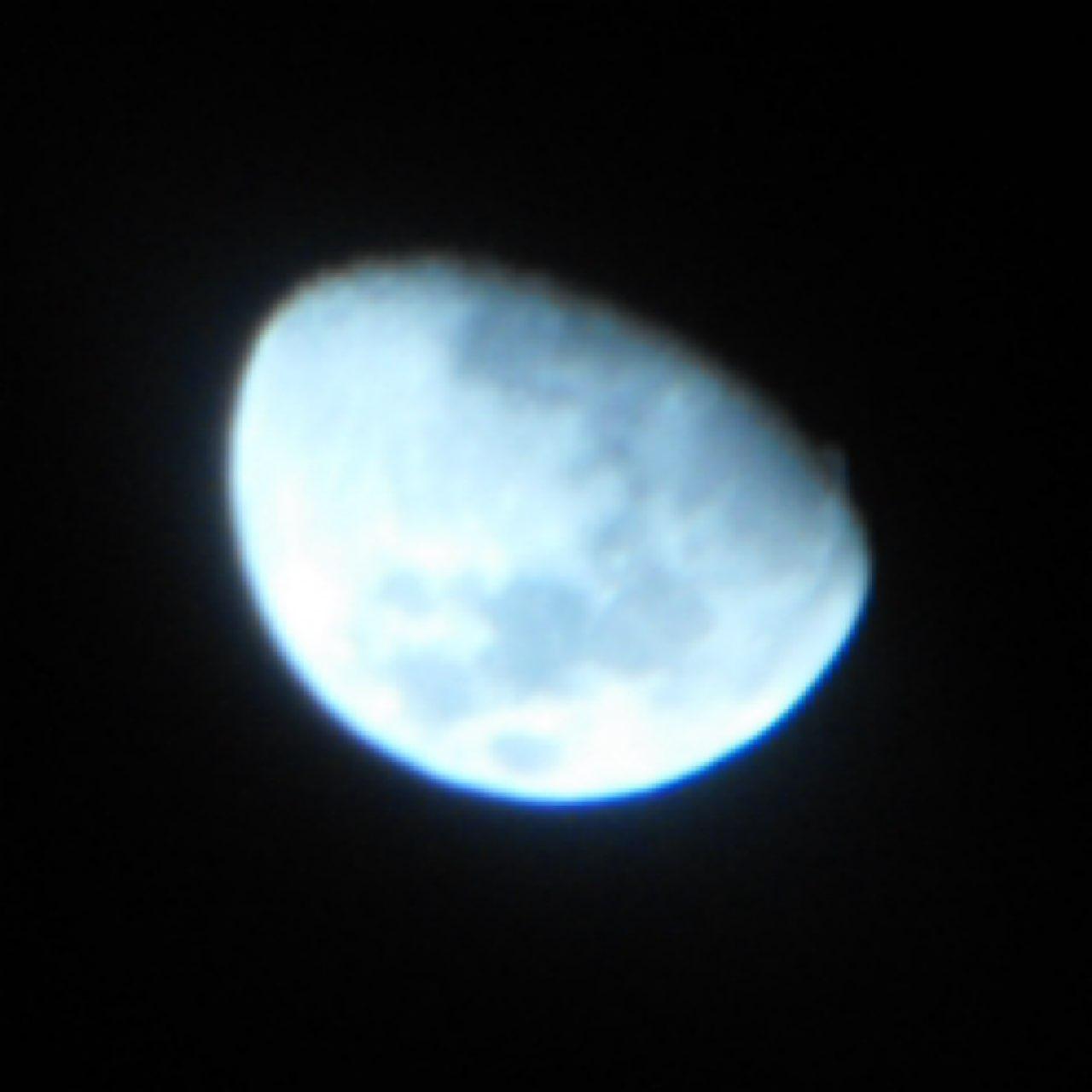 The Moon over Blakeview, Australia — waxing gibbous, Lunar Day 11