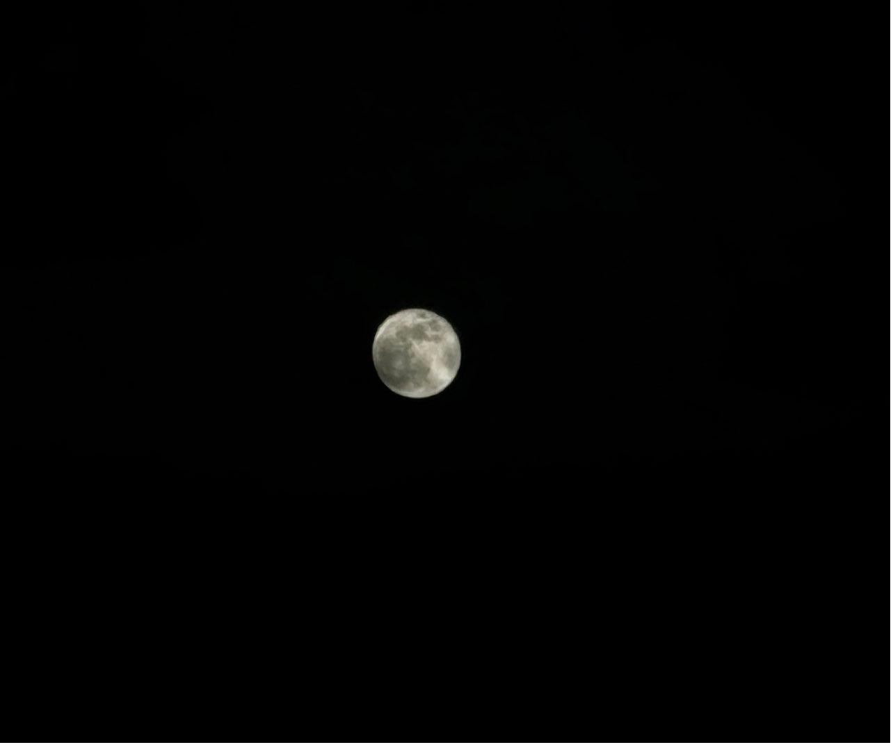 The Moon over Puebla de Zaragoza, México — full moon, Lunar Day 16