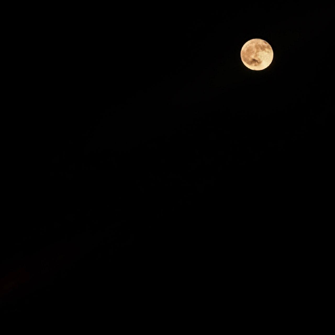 The Moon over Clarington, Canada — full moon, Lunar Day 17