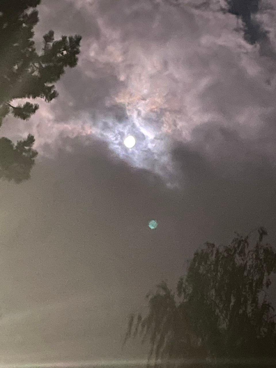 The Moon over Suceava, Romania — full moon, Lunar Day 15