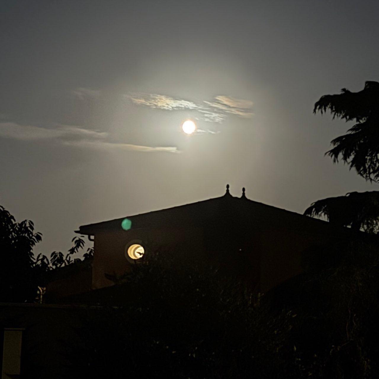 The Moon over Saint-Cyr-au-Mont-d'Or, France — full moon, Lunar Day 16
