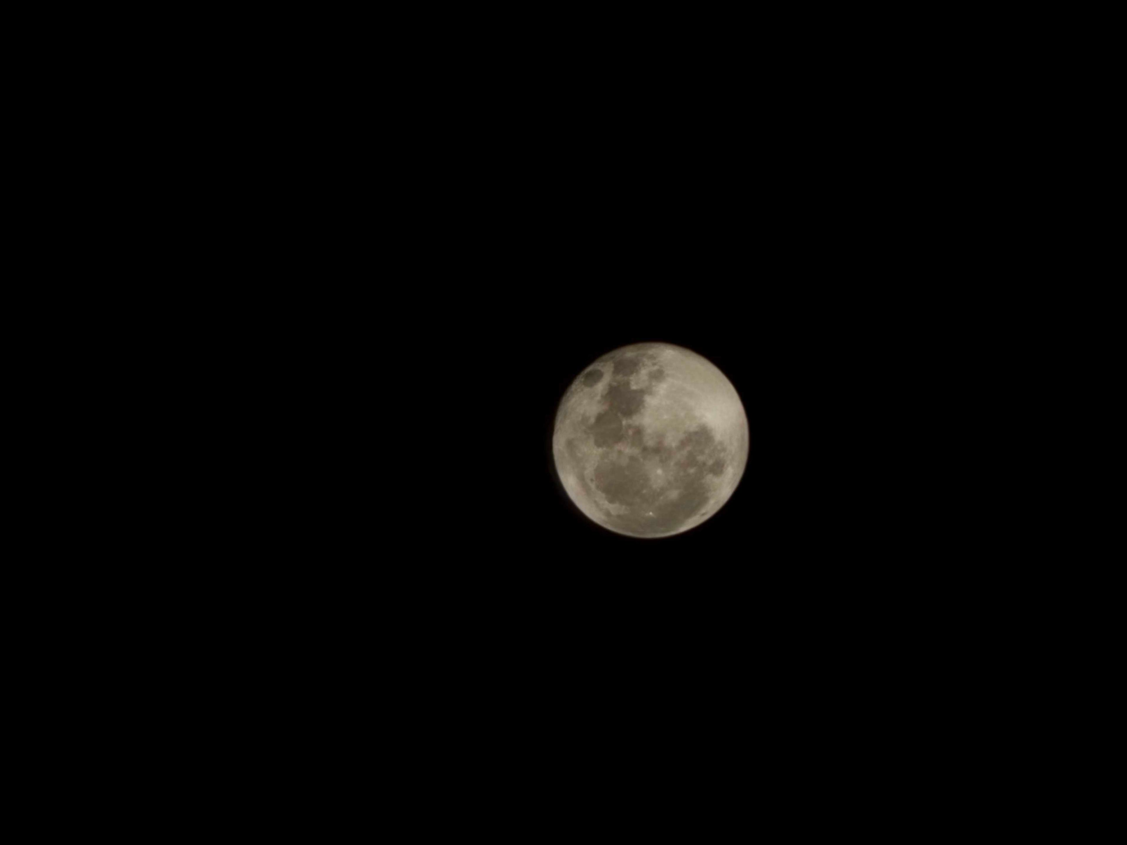 The Moon over Bossier City, United States — full moon, Lunar Day 16