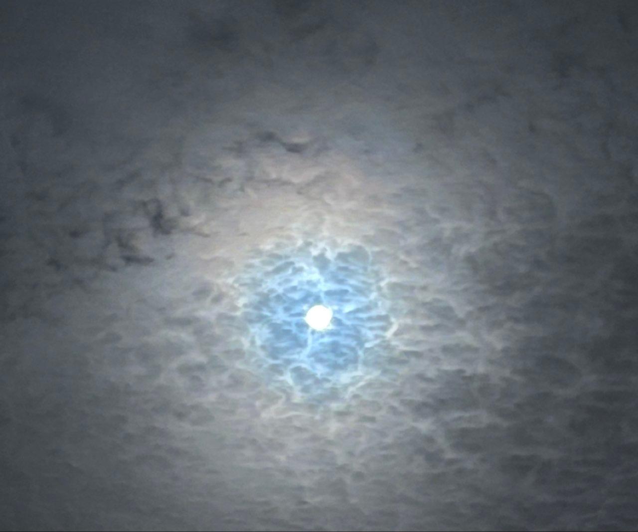 The Moon over Nice, France — full moon, Lunar Day 16