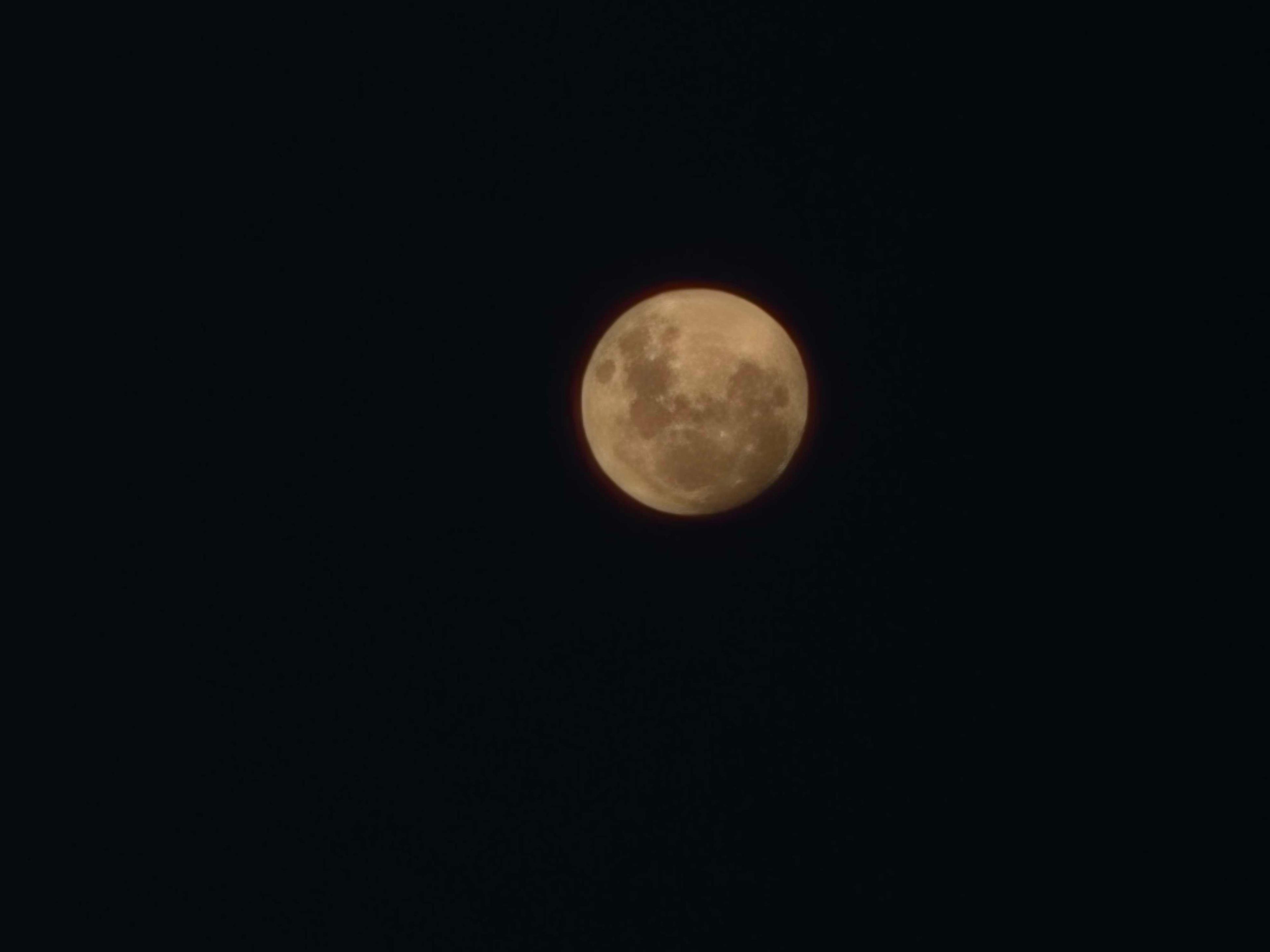 The Moon over West Palm Beach, United States — full moon, Lunar Day 15