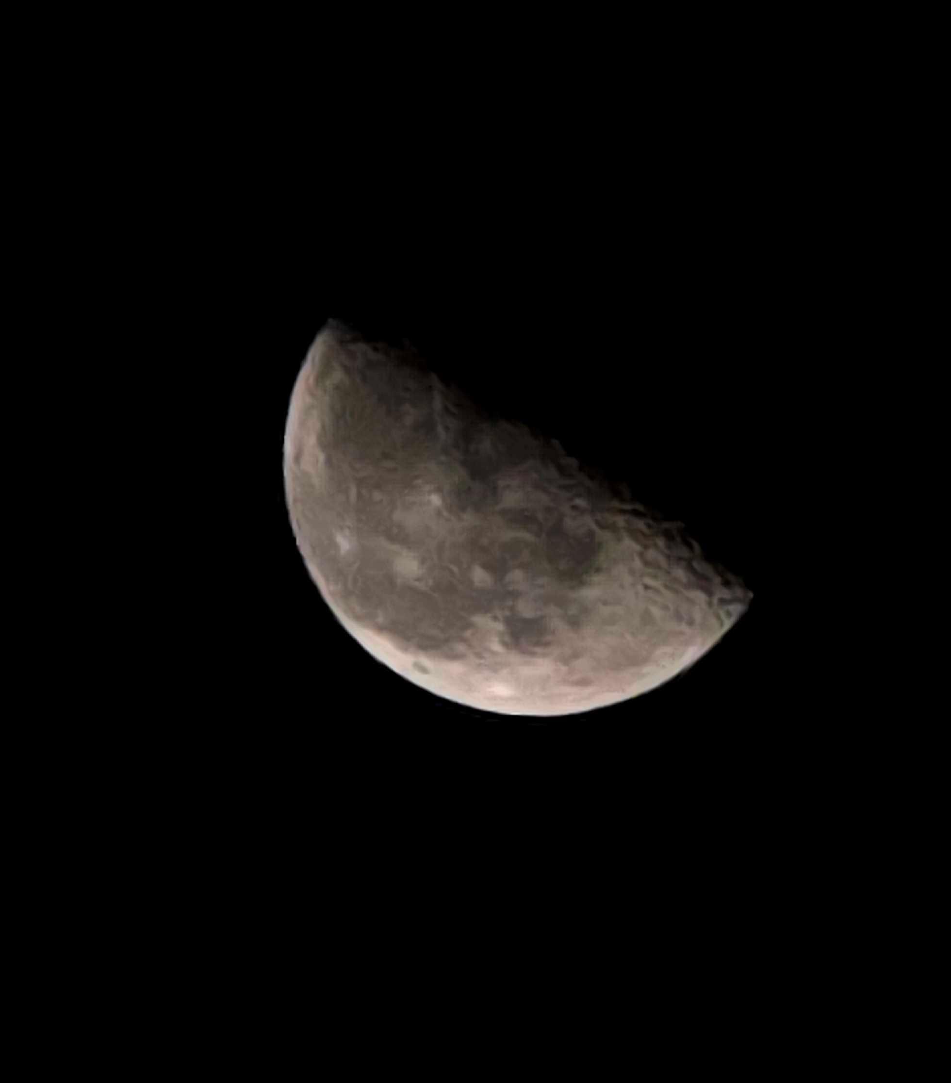 The Moon over Speyer, Deutschland — last quarter, Lunar Day 23