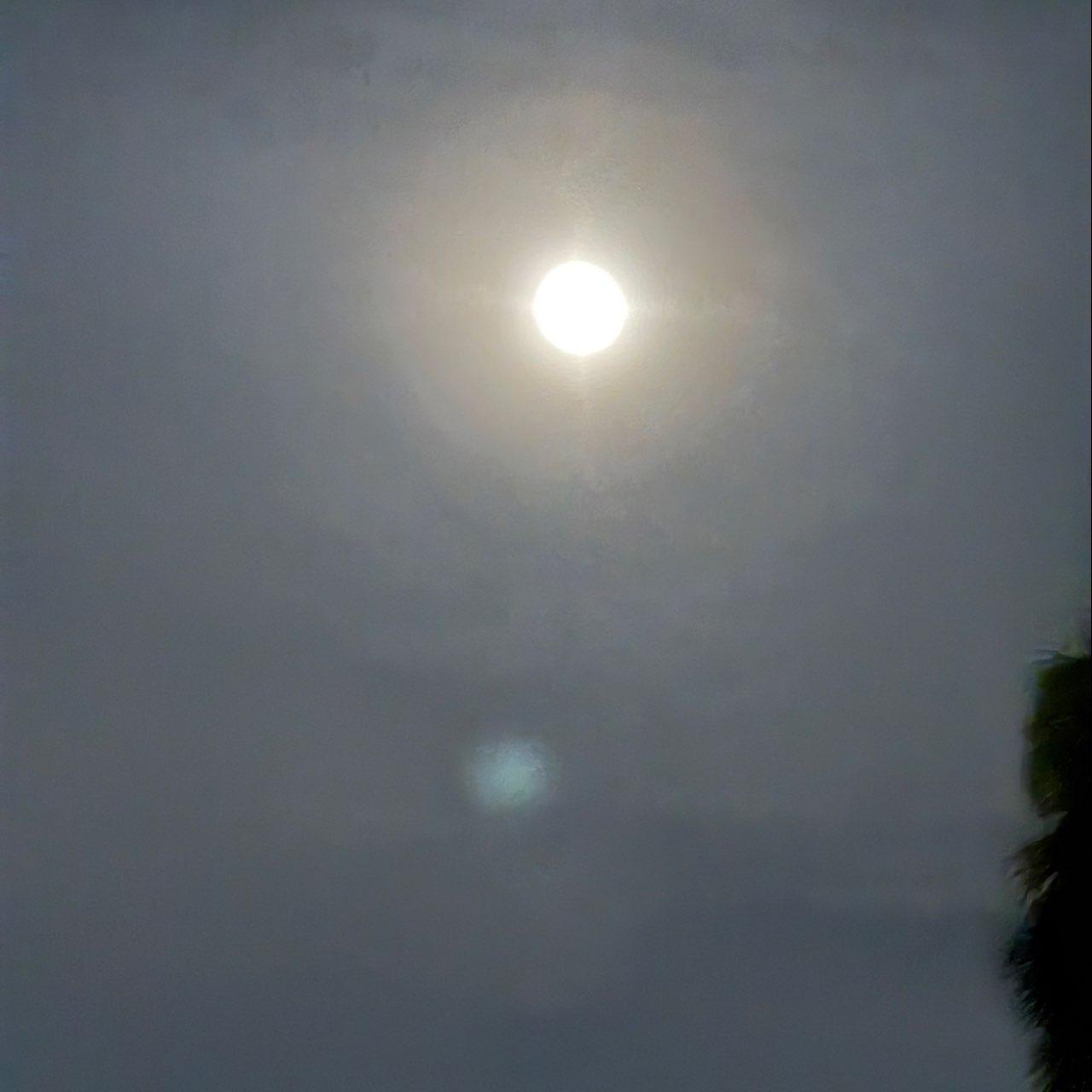 The Moon over New Orleans, United States — waning gibbous, Lunar Day 19