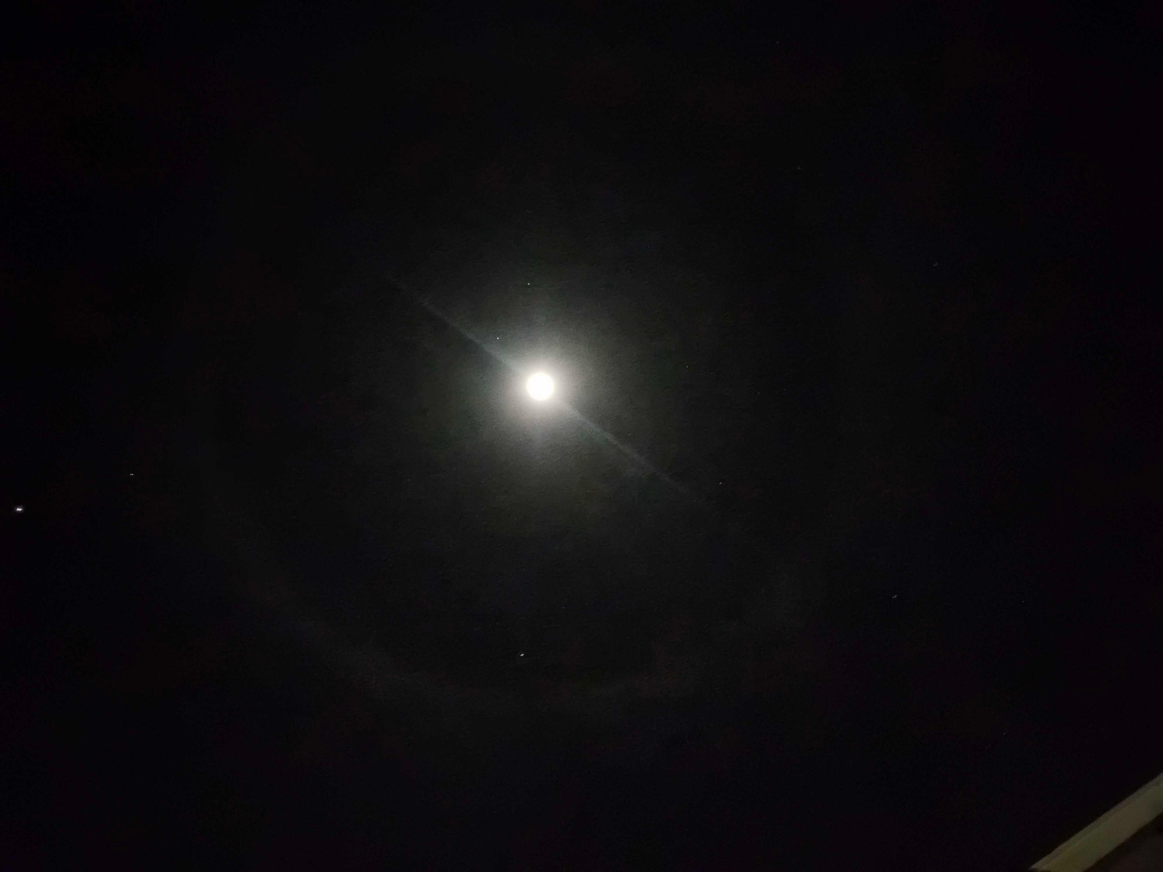 The Moon over McKinleyville, United States — last quarter, Lunar Day 21
