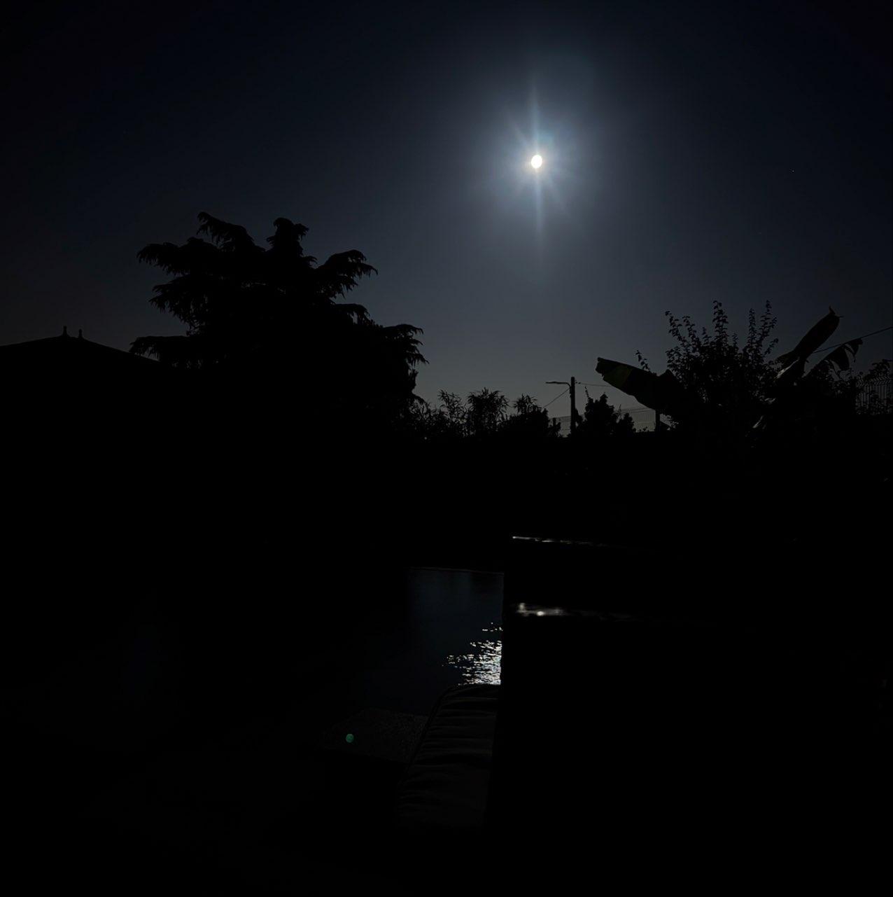 The Moon over Saint-Cyr-au-Mont-d'Or, France — full moon, Lunar Day 15