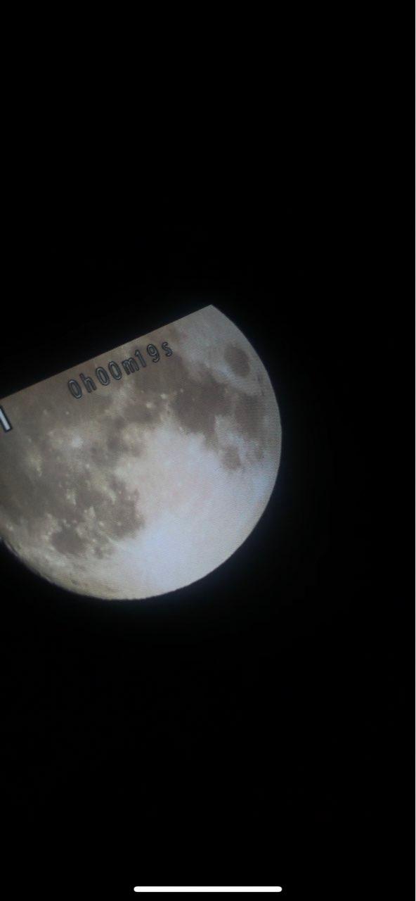 The Moon over Aubervilliers, France — full moon, Lunar Day 14
