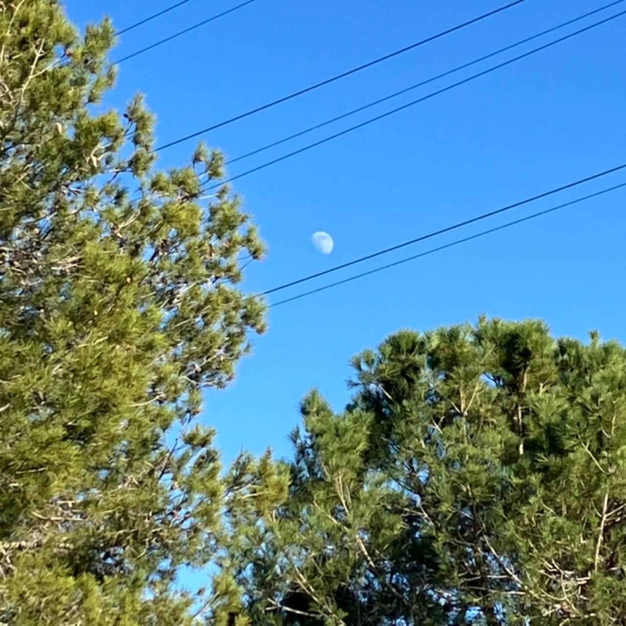 The Moon over València, España — waxing gibbous, Lunar Day 12