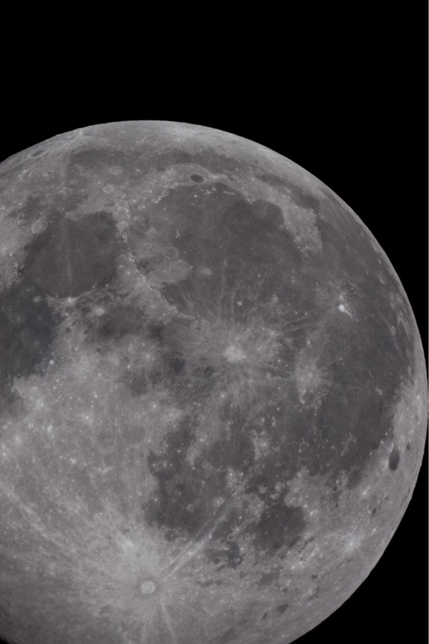 The Moon over Guayaquil, Ecuador — full moon, Lunar Day 15