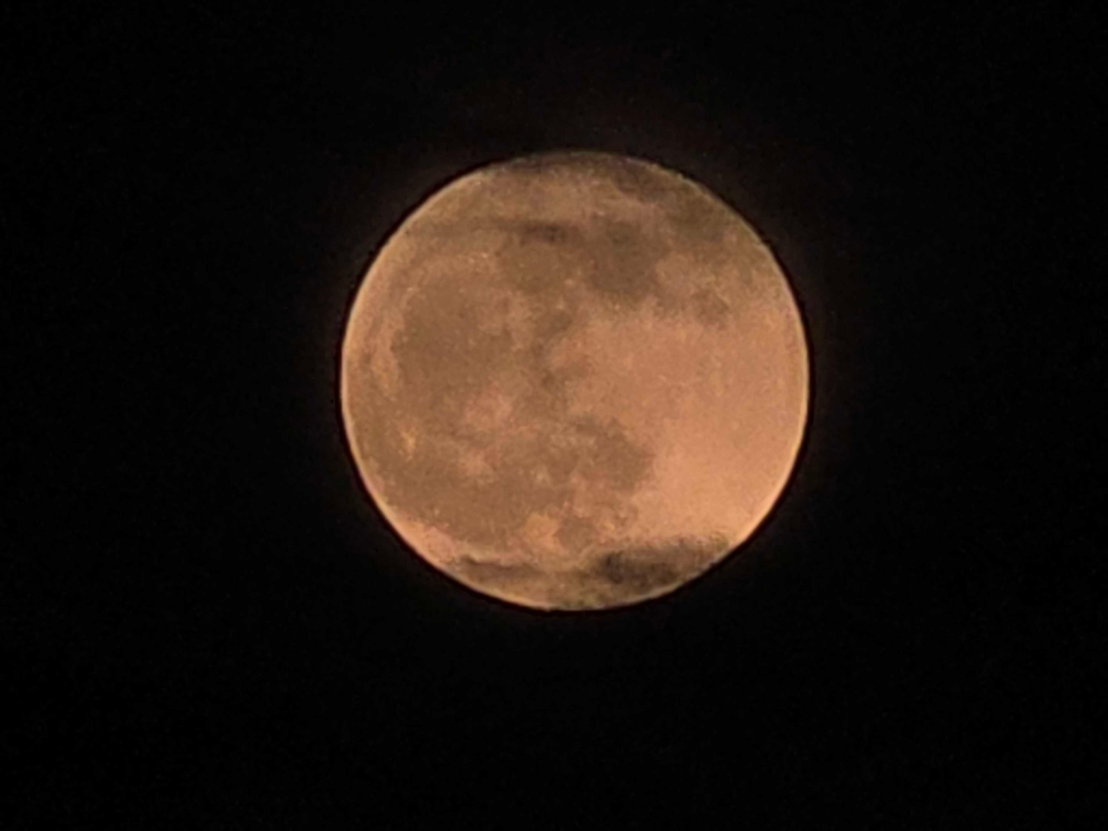 The Moon over Acapulco de Juárez, México — full moon, Lunar Day 16