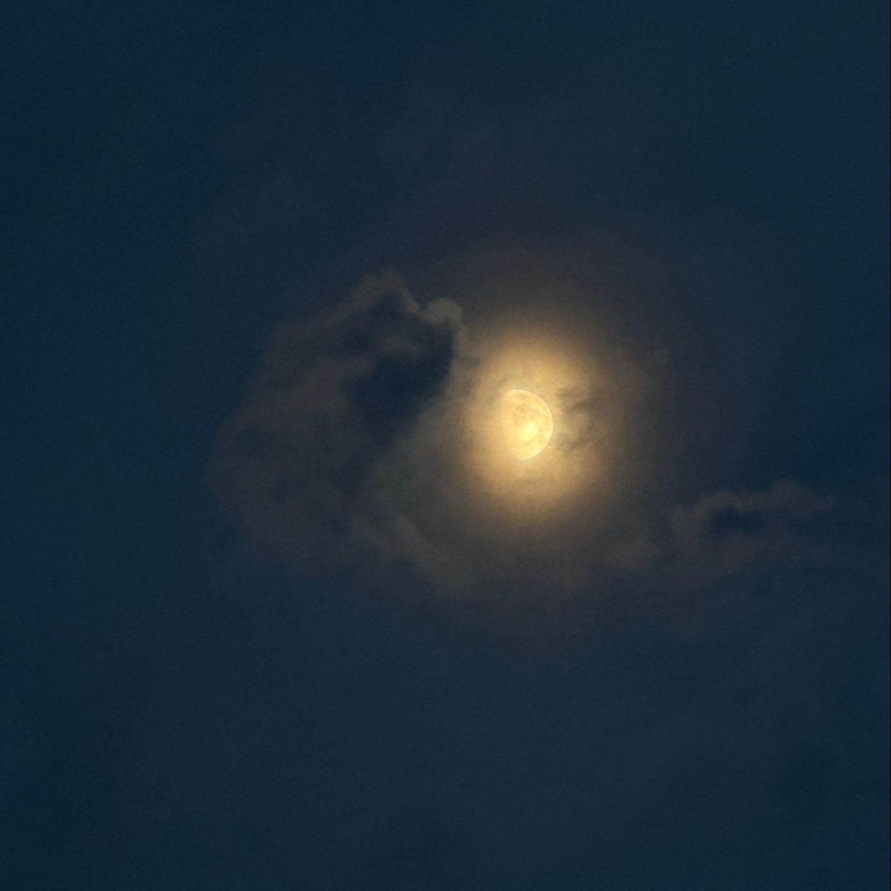 The Moon over Lodi, United States — waxing gibbous, Lunar Day 11