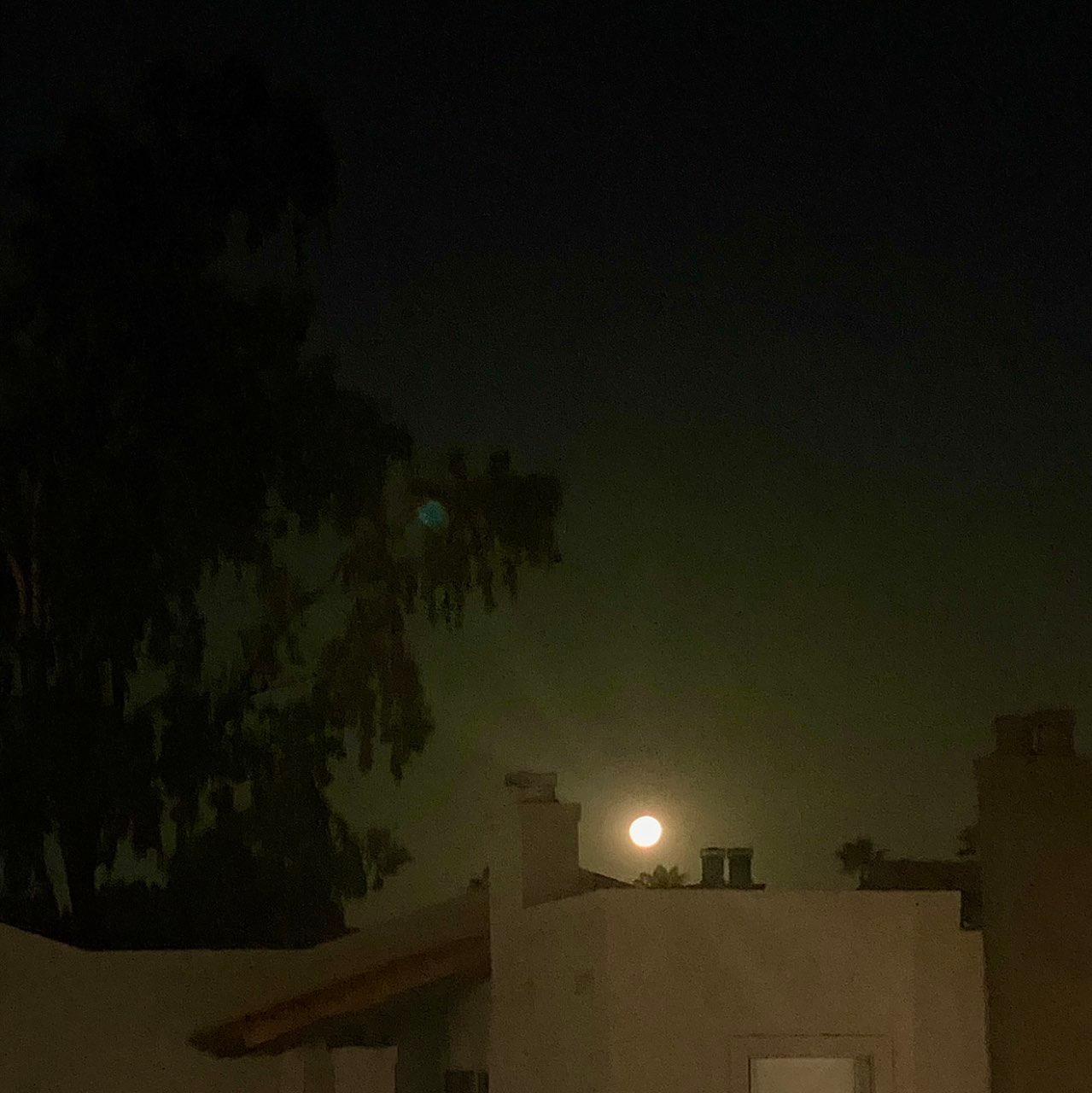 The Moon over Phoenix, United States — full moon, Lunar Day 14