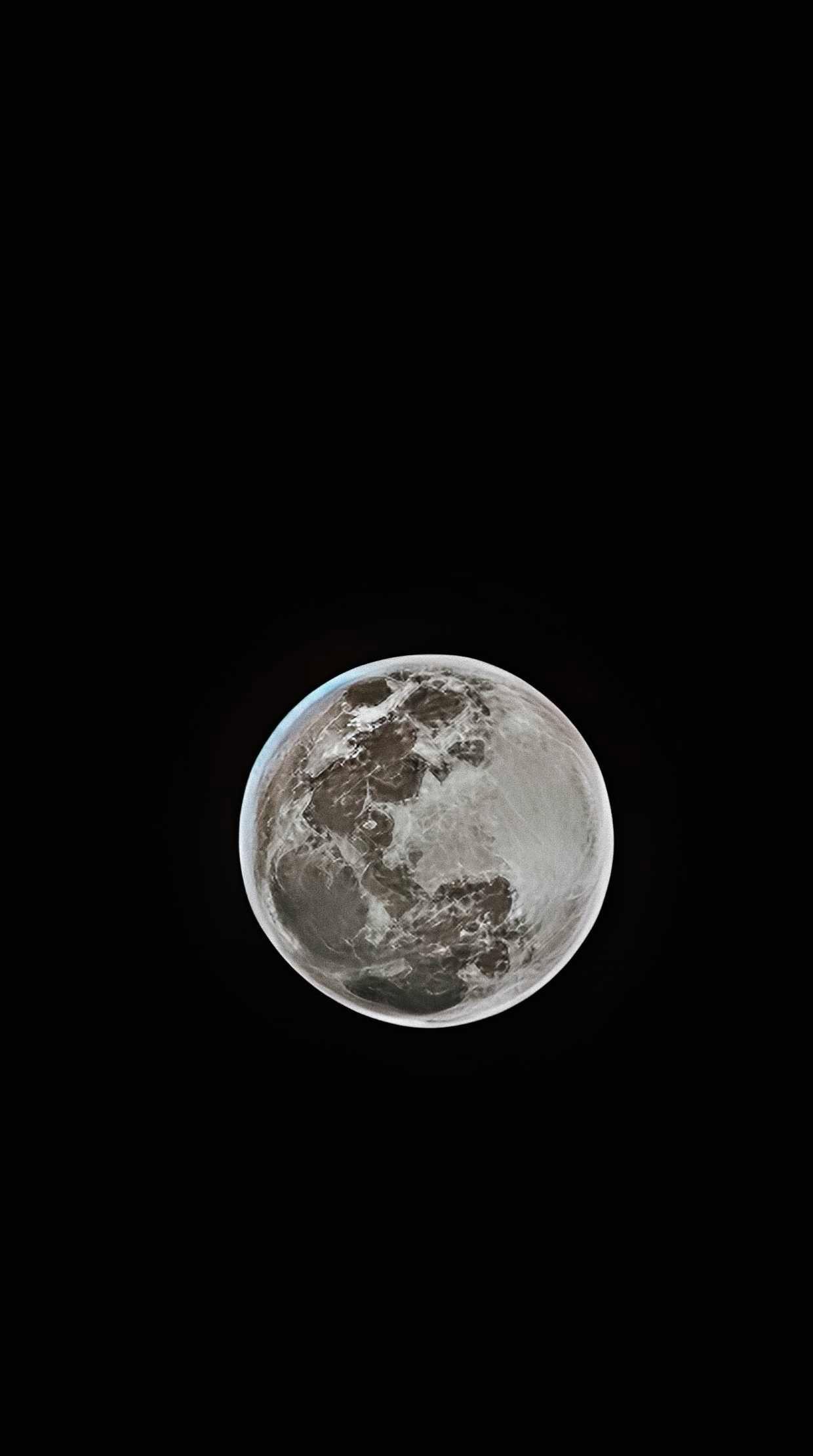 The Moon over Daramdin, India — full moon, Lunar Day 15