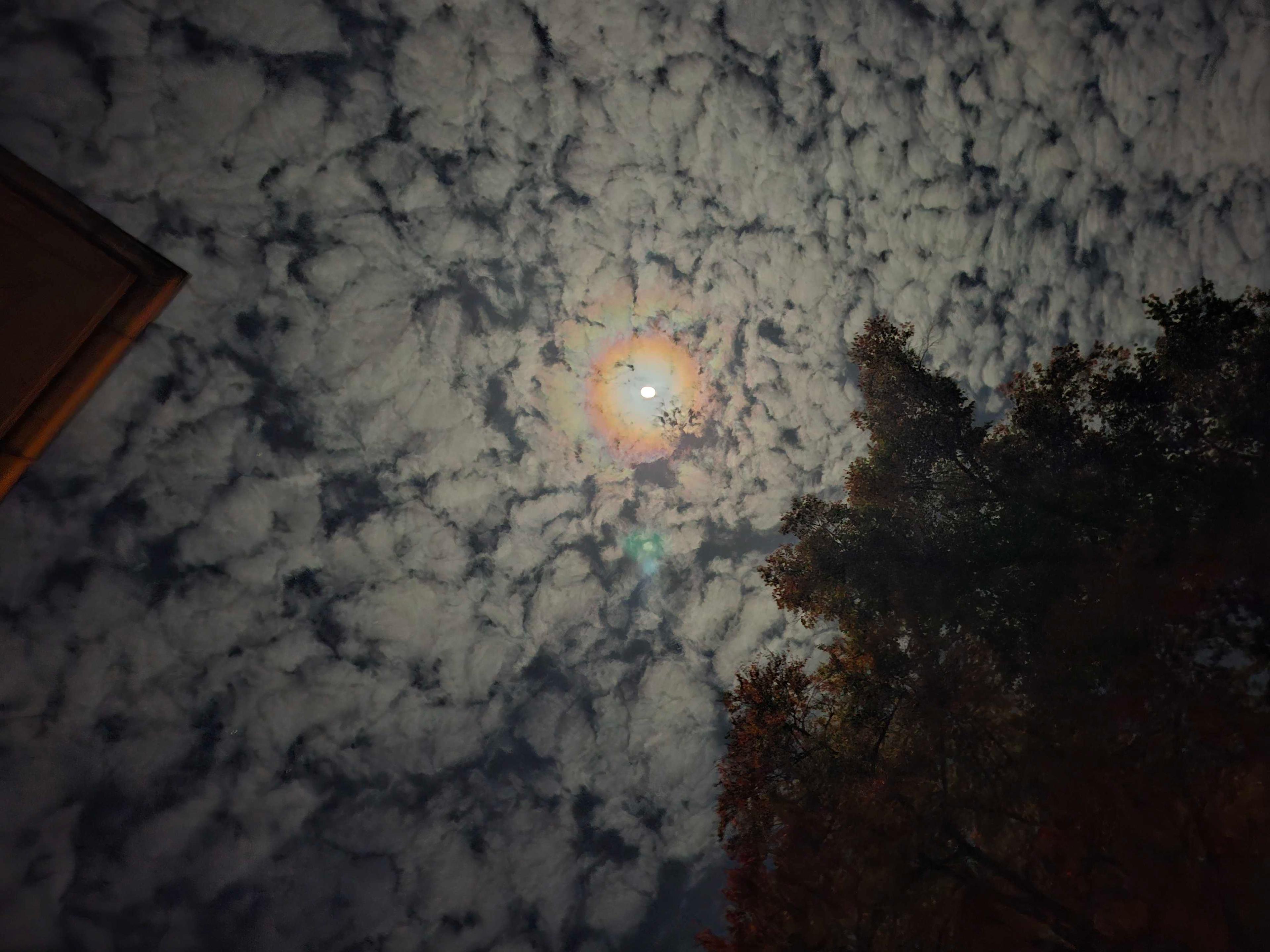 The Moon over Jelenia Góra, Poland — full moon, Lunar Day 17