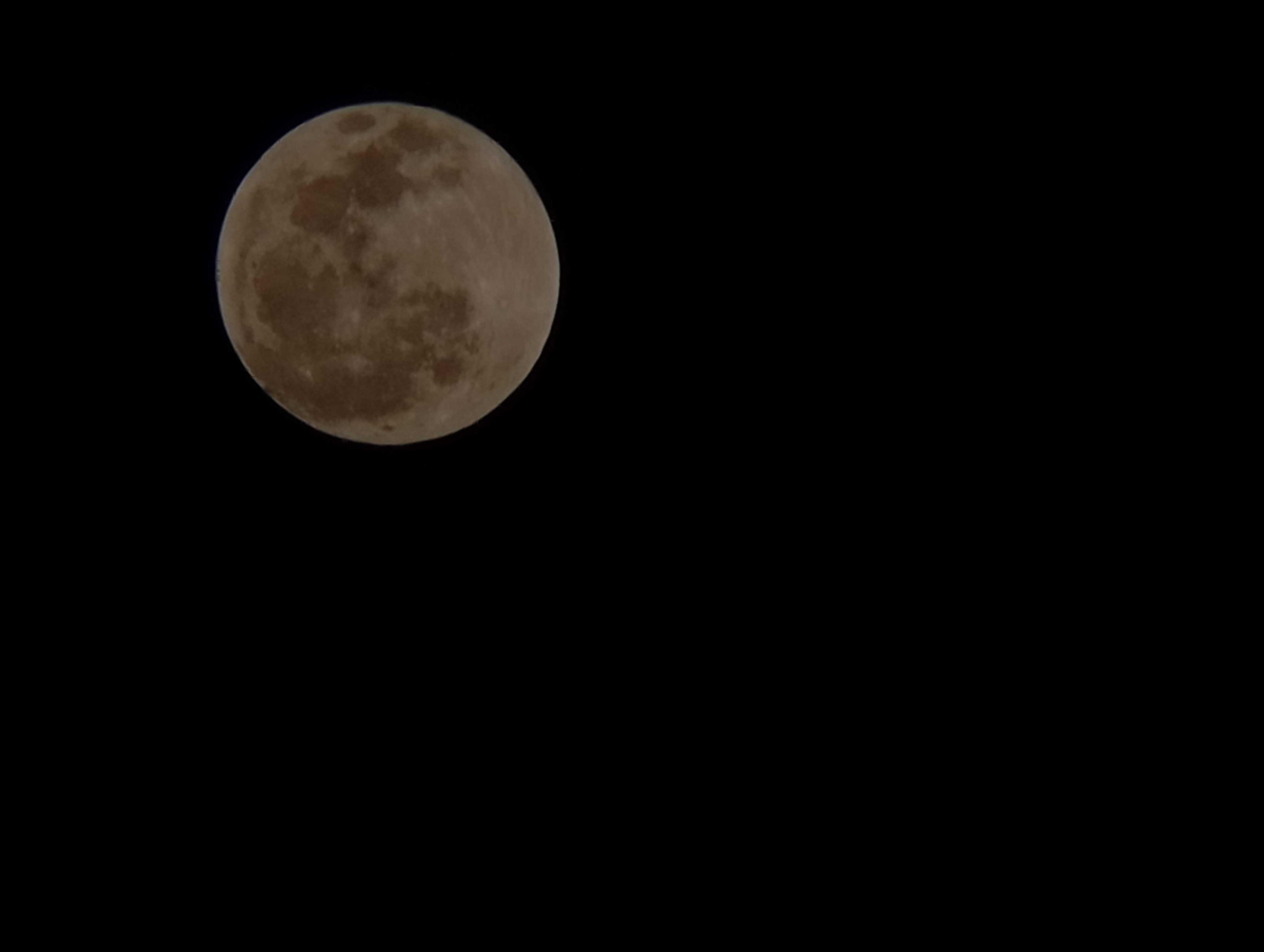 The Moon over Sammichele di Bari, Italy — full moon, Lunar Day 16