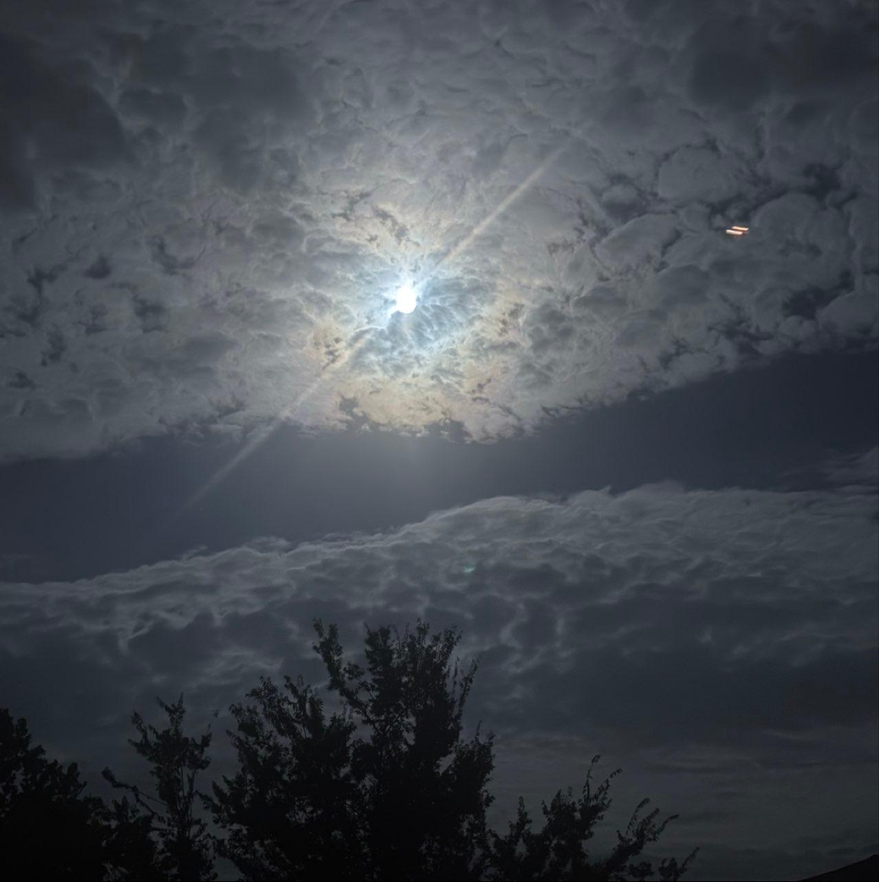 The Moon over Little Rock, United States — full moon, Lunar Day 16