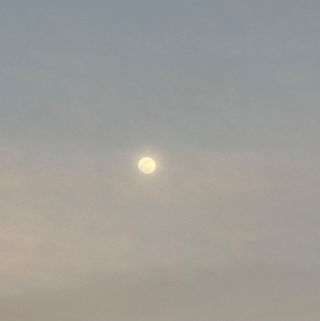 The Moon over Kasai, Japan — full moon, Lunar Day 13