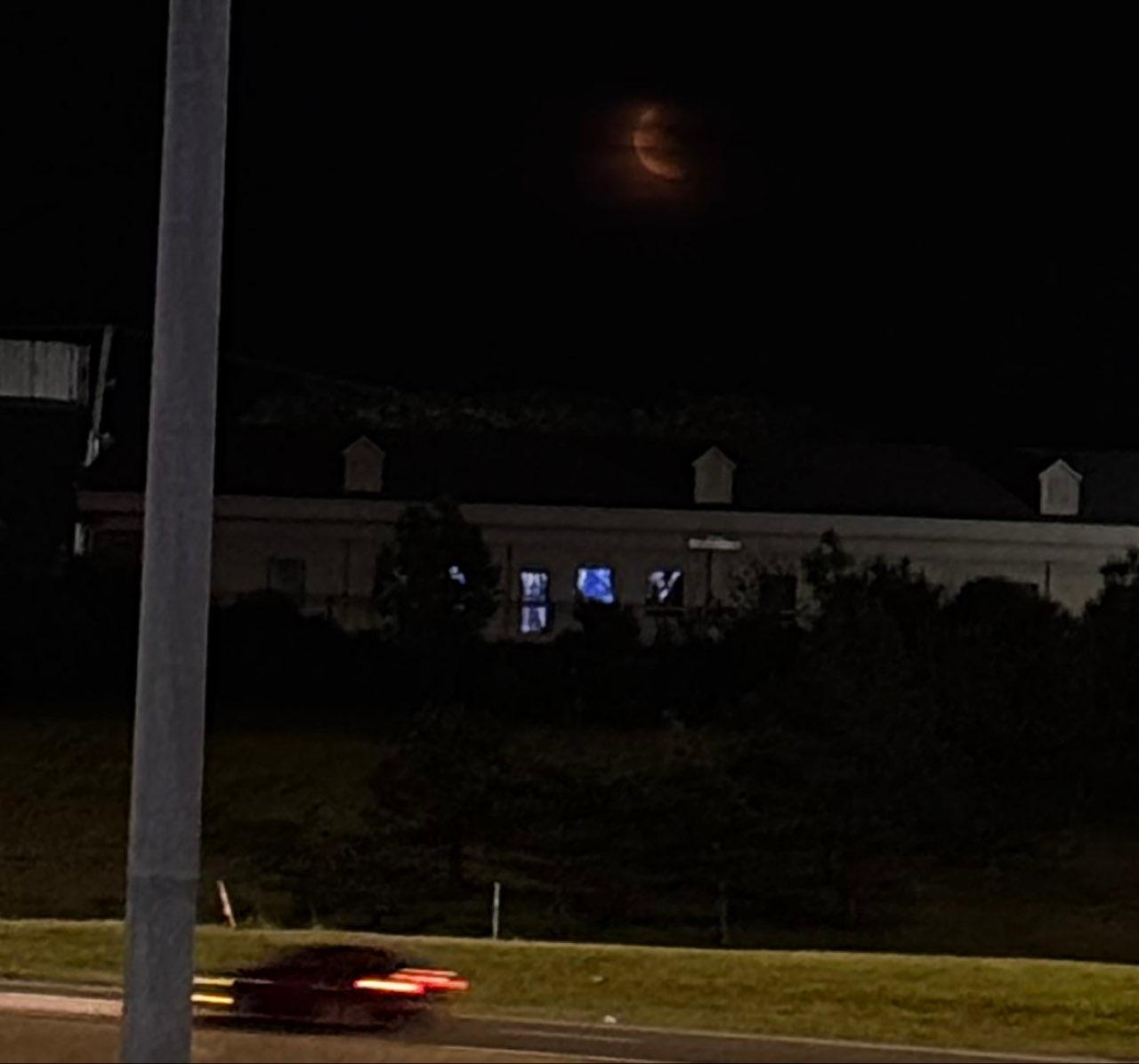 The Moon over Warrensville Heights, United States — last quarter, Lunar Day 24