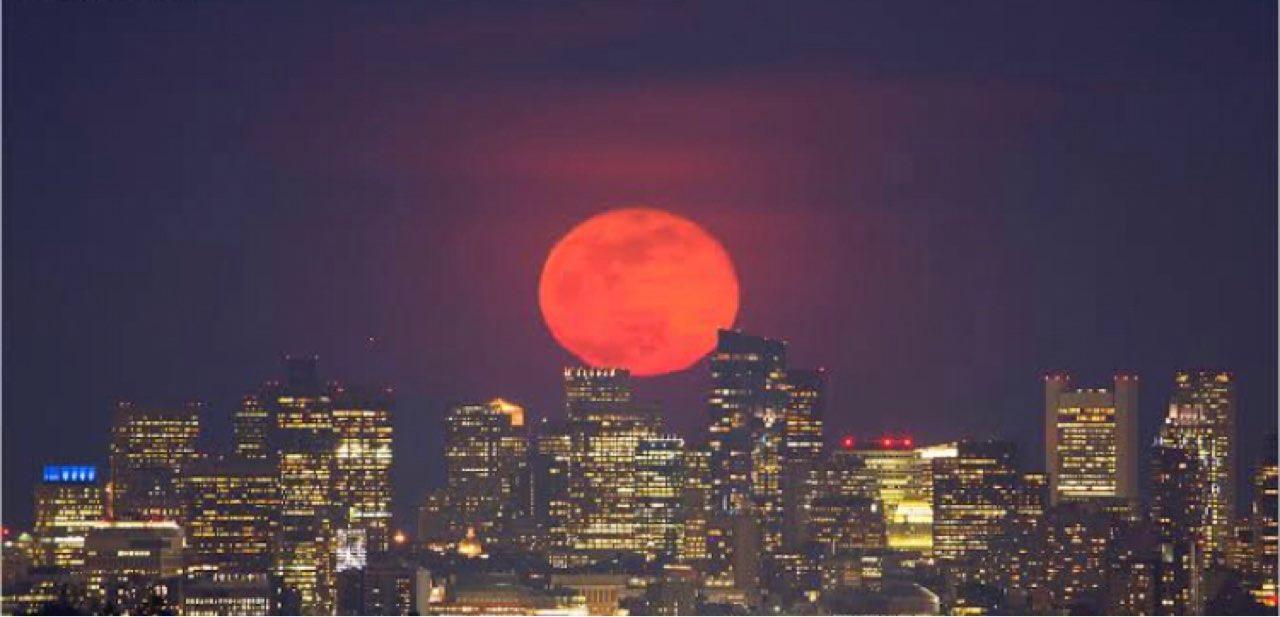 The Moon over Williams, Estados Unidos — new moon, Lunar Day 28