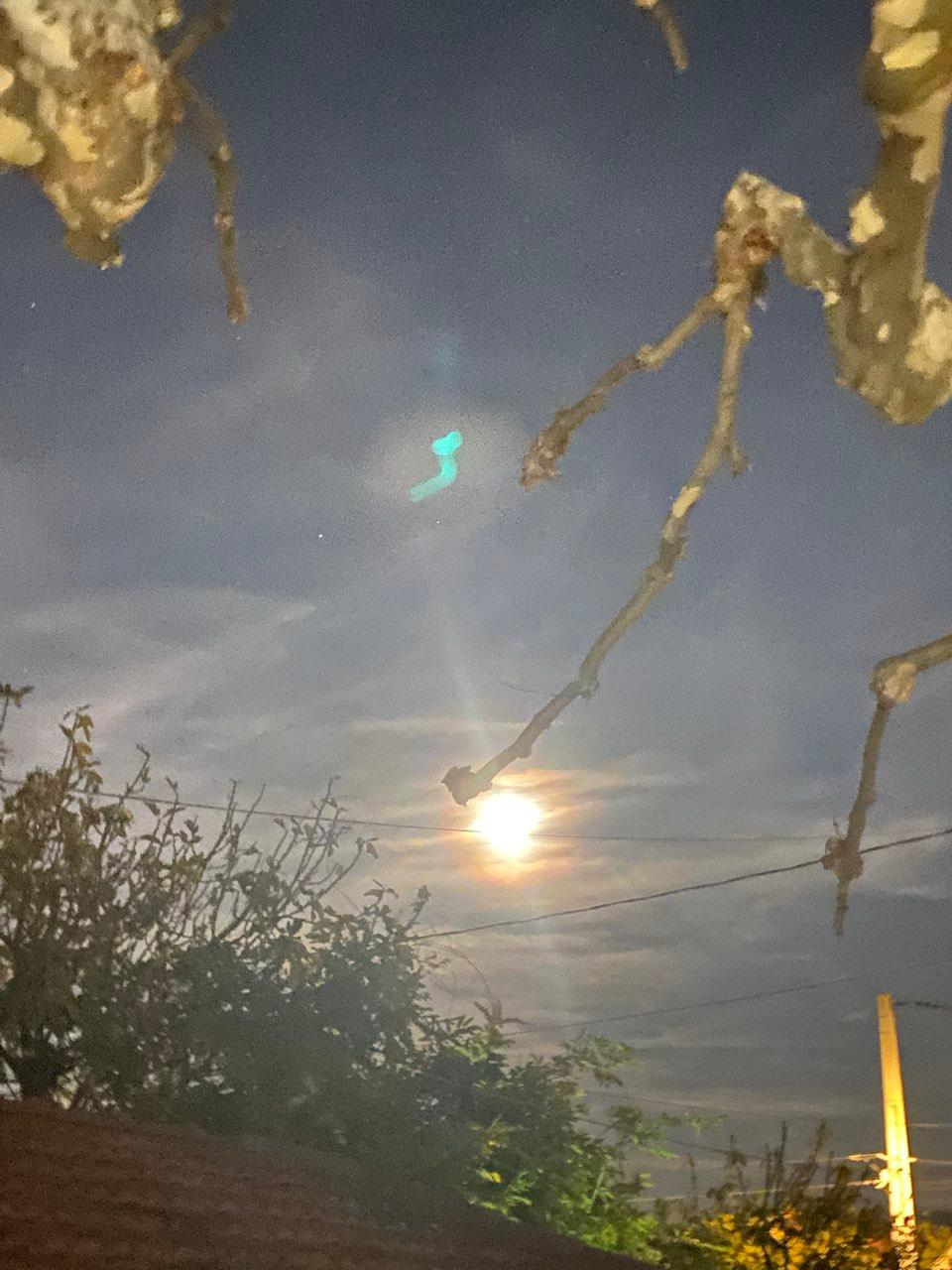 The Moon over Marseille, France — full moon, Lunar Day 14