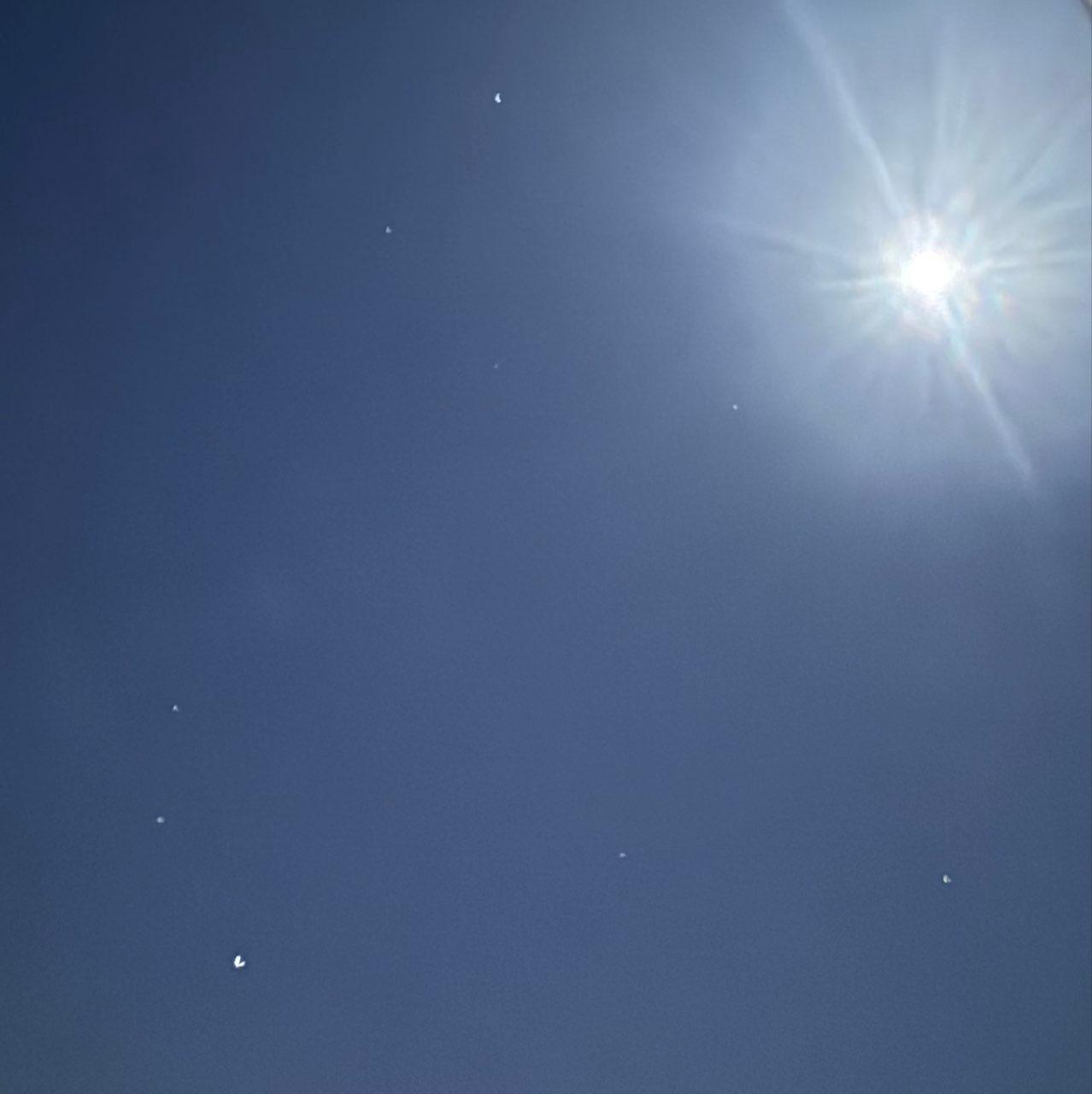 The Moon over Belfast, United Kingdom — full moon, Lunar Day 16