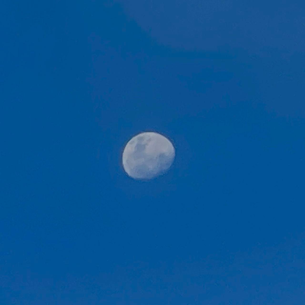 The Moon over Smithfield, Australia — waxing gibbous, Lunar Day 13