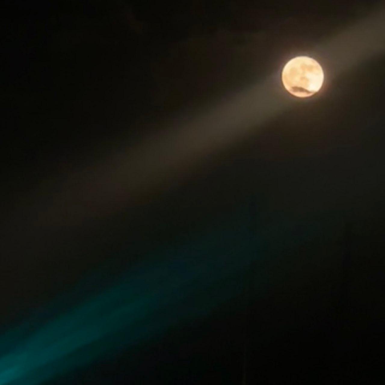 The Moon over Clarington, Canada — full moon, Lunar Day 17