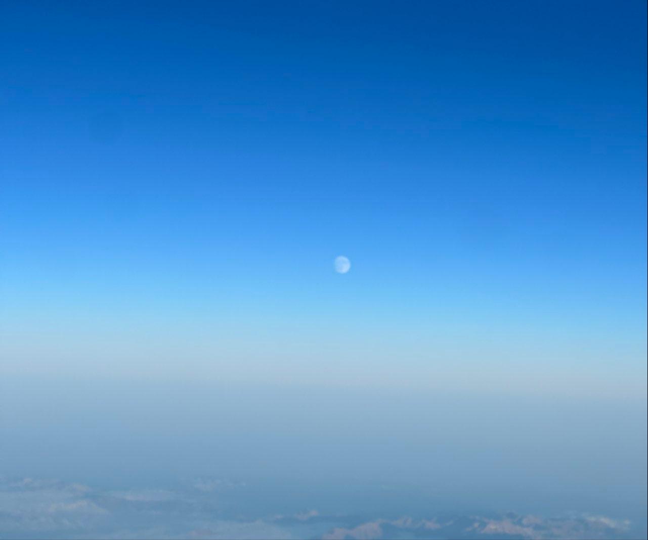 The Moon over Halstenbek, Deutschland — full moon, Lunar Day 15
