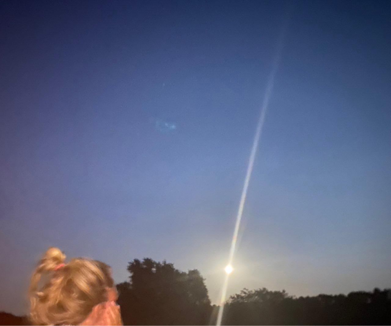 The Moon over Berlin, Deutschland — full moon, Lunar Day 16