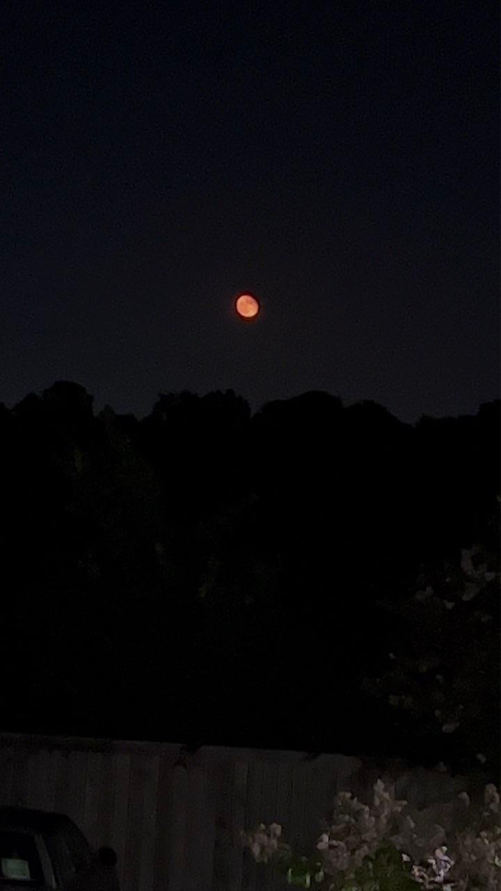 The Moon over Katy, Estados Unidos — new moon, Lunar Day 2