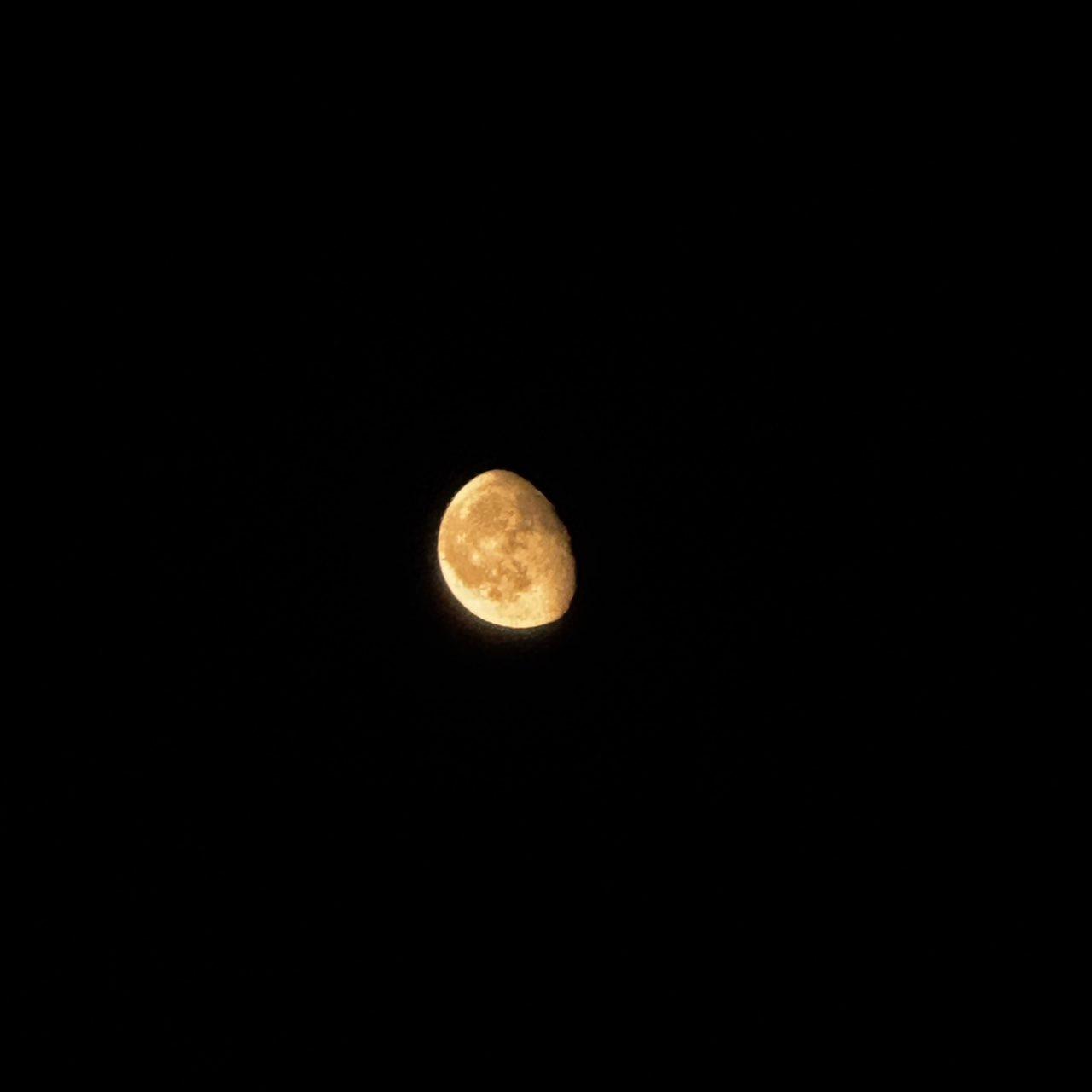 The Moon over Toronto, Canada — waning gibbous, Lunar Day 20